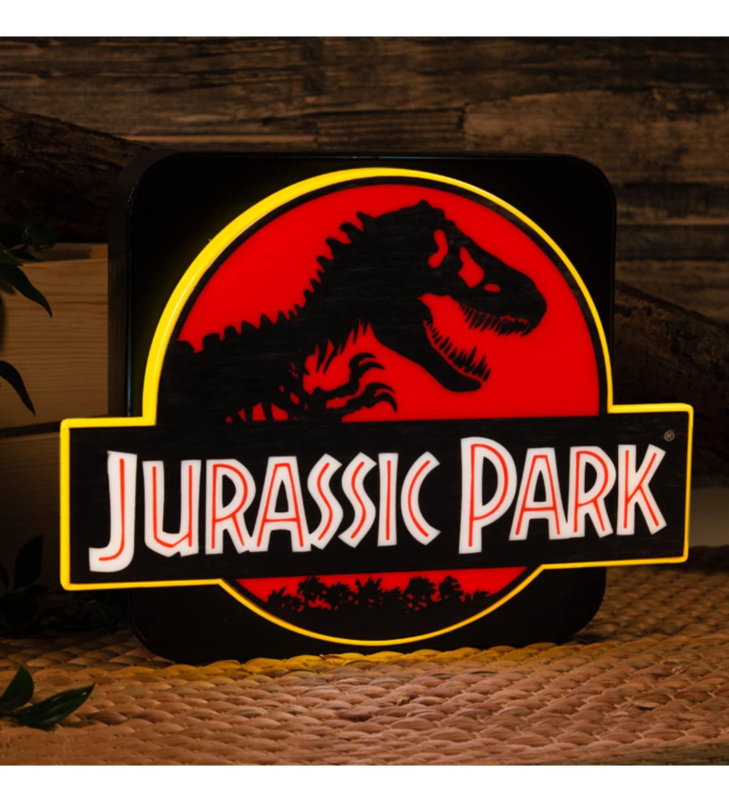 Jurassic Park 3D Lamp Wall Light - Official Merchandise for Bedroom, Home, Study & Office - Ambient Gaming Accessory - Buy Online on SooperMarket.com