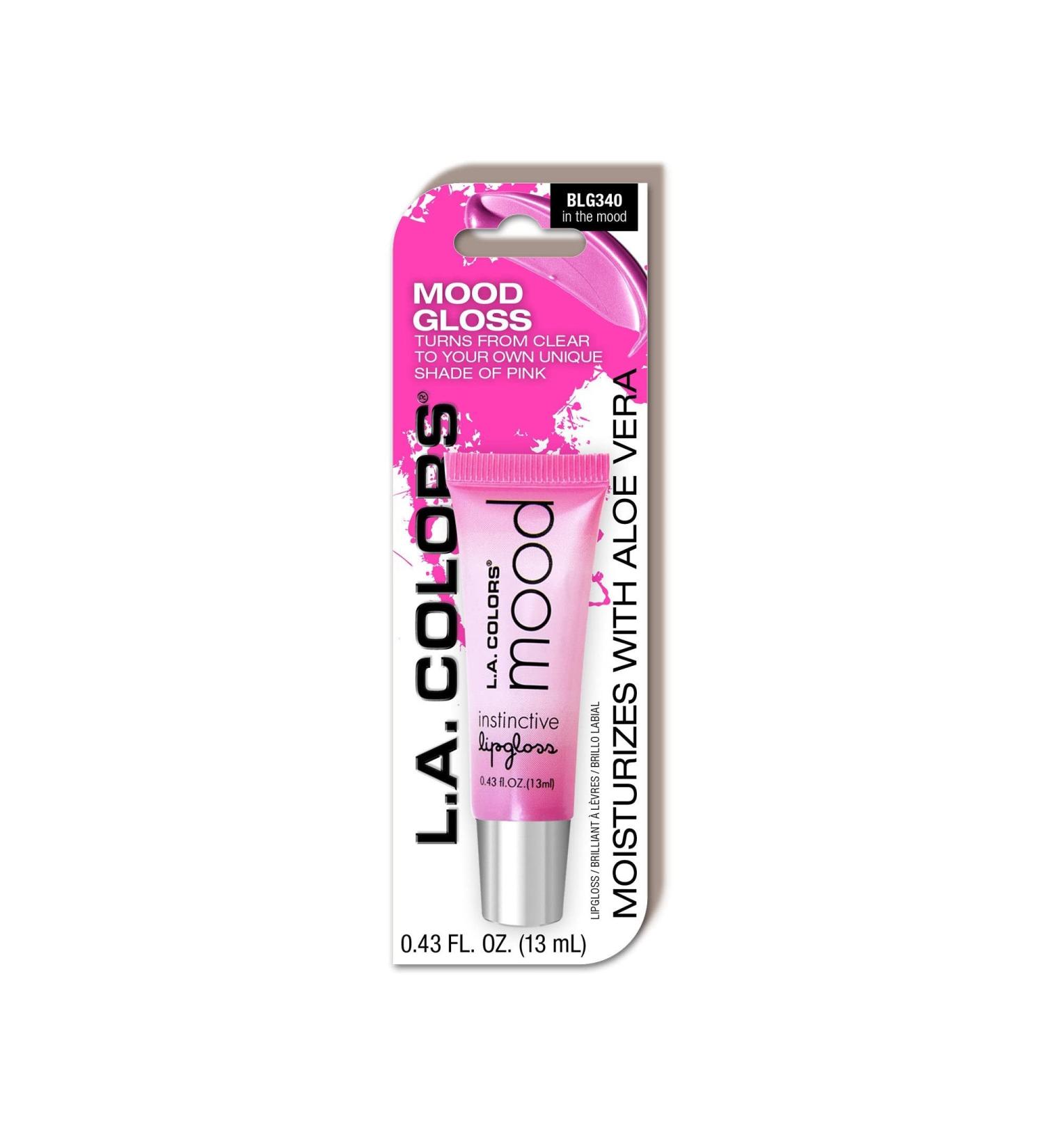 L.A. COLORS Lip-gloss In The Mood  1 Ounce (CBLG340)