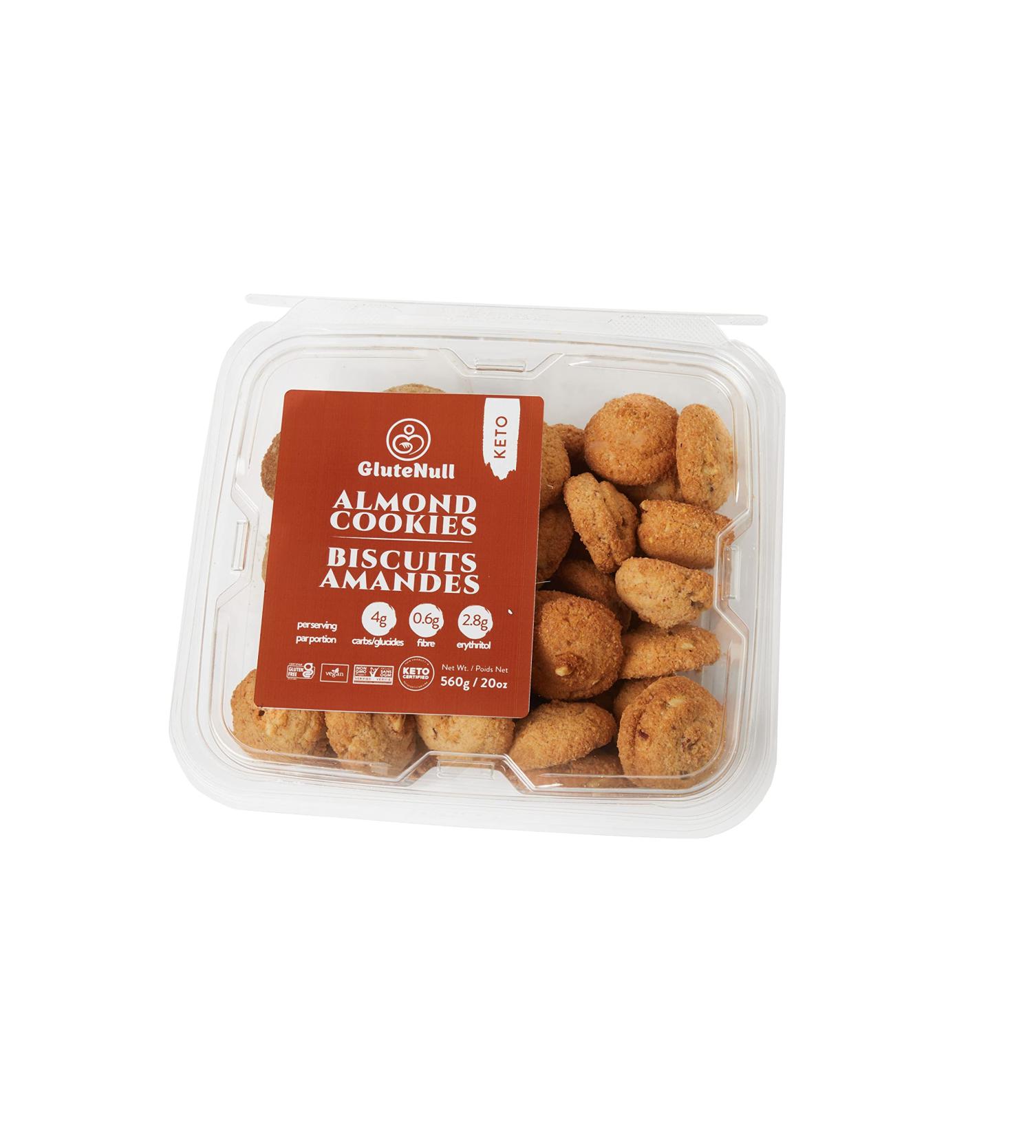 Glutenull Bakery Keto Almond Cookies 560g - Buy Online on SooperMarket.com