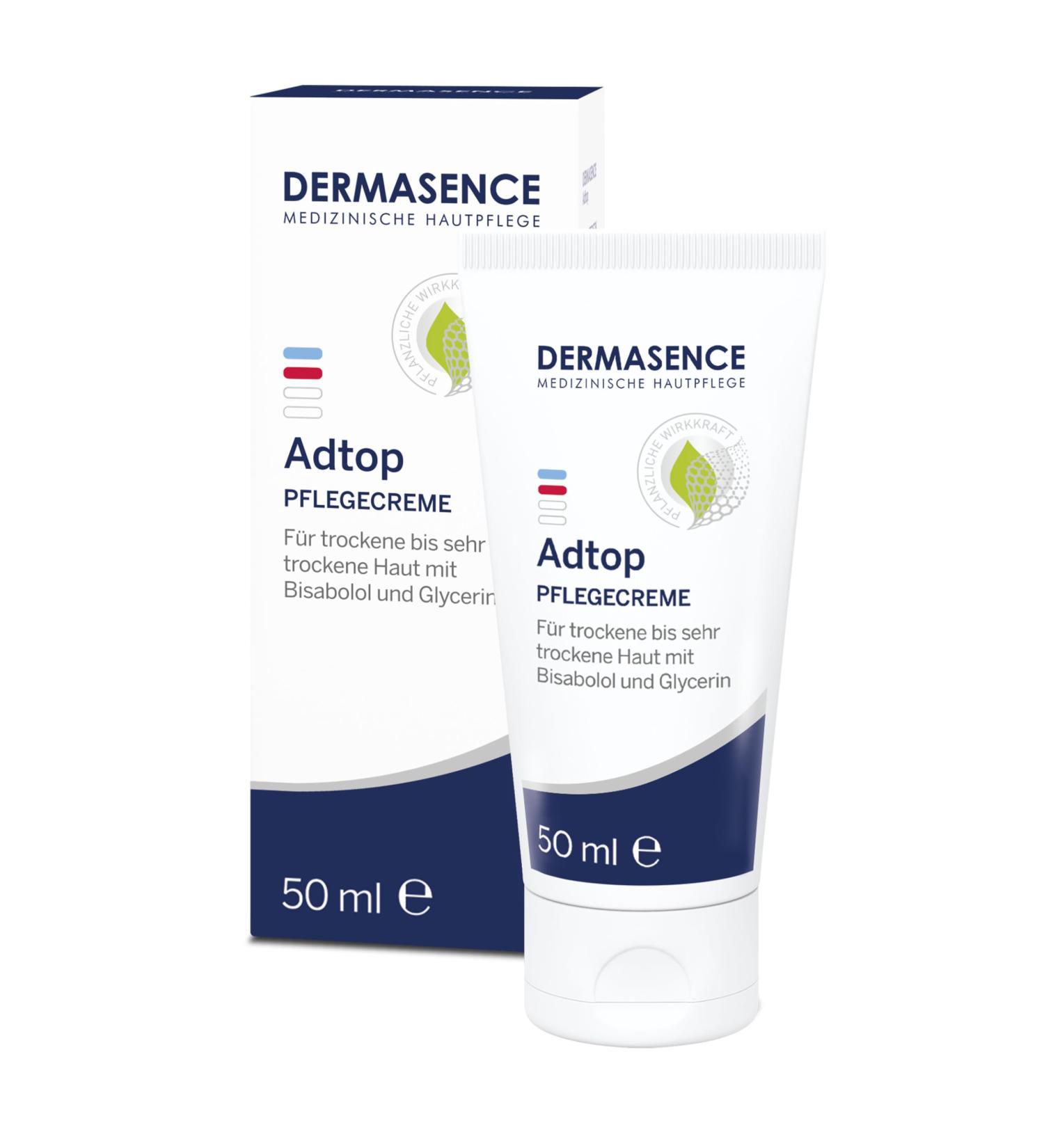 Dermasence ADTOP Care Cream 50ml - Hydrating & Protective Body Care for Very Dry Cracked Skin | Reduces Roughness & Tension - Buy Online on SooperMarket.com