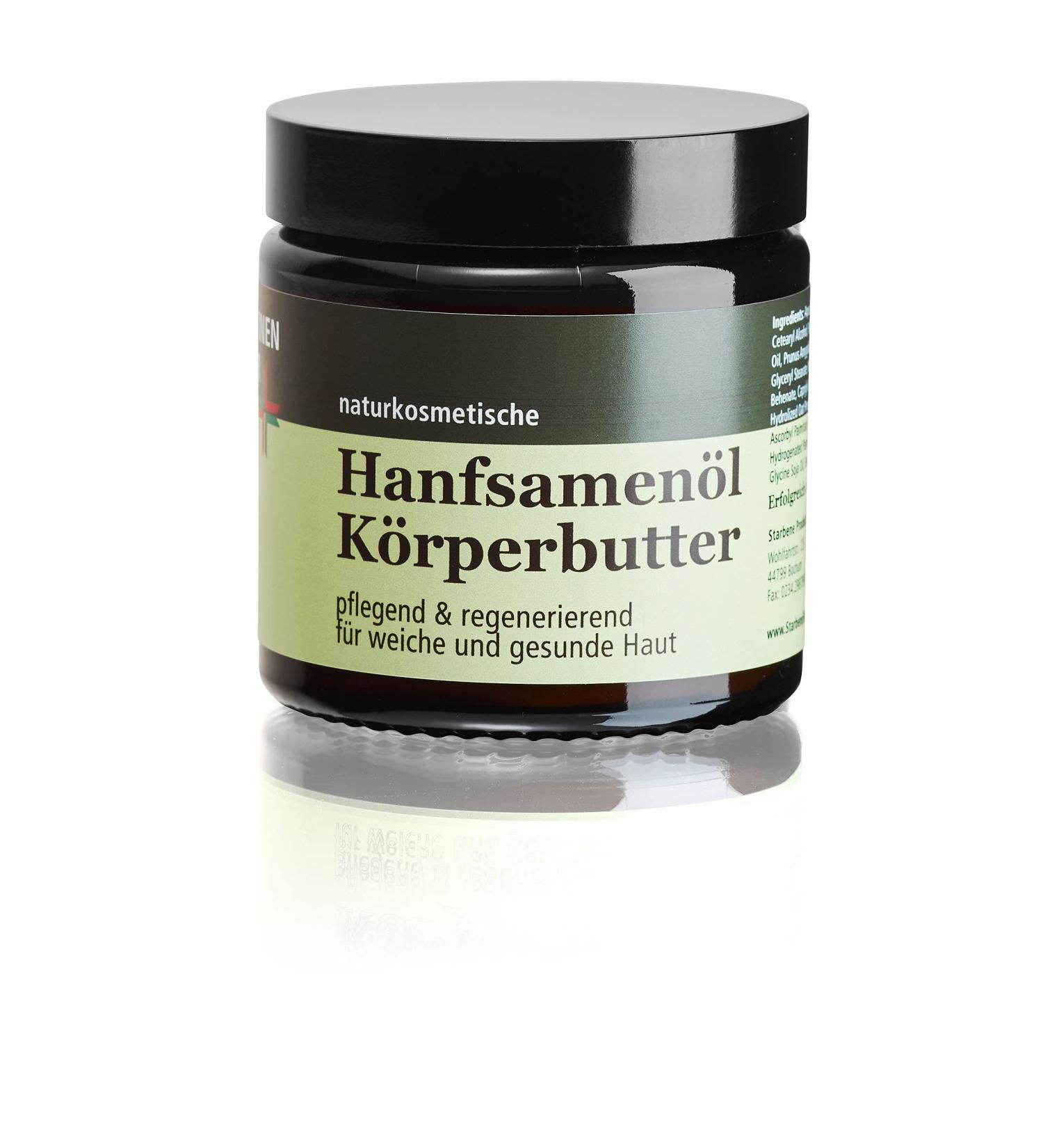 CristinenMoor Body Butter with Hemp Seed Oil - Natural Moisturizer for Smooth Skin - 110ml | Anti-Skin Roughness - Buy Online on SooperMarket.com