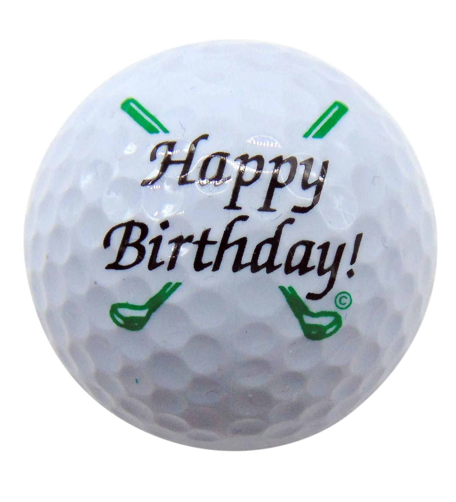 Happy Birthday Golf Ball Novelty Gift for Top Pop - Golfer Present - Buy Online on SooperMarket.com