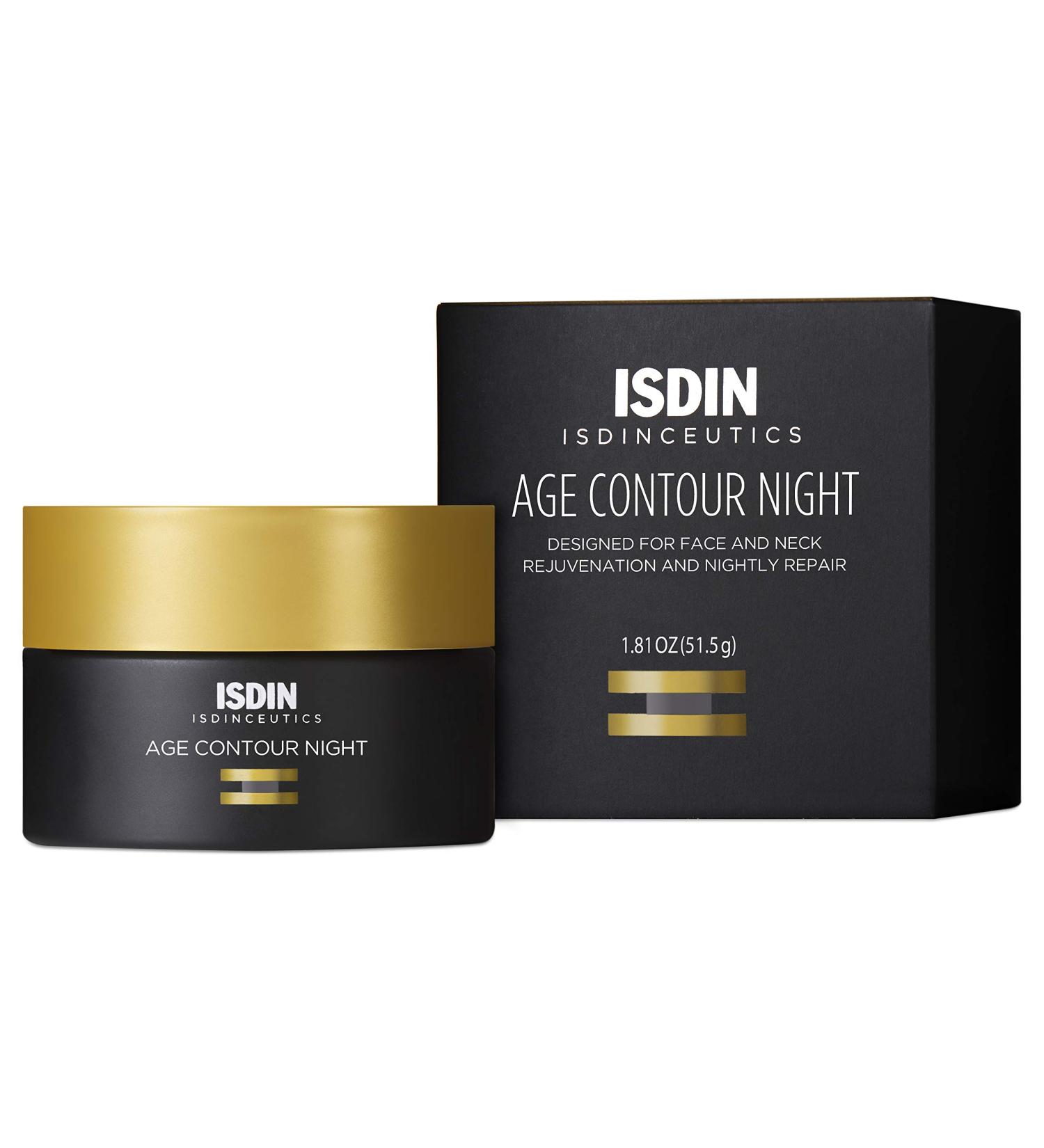 ISDIN Age Contour Night Cream with Melatonin & Peptides - 1.8 Oz - Buy Online on SooperMarket.com