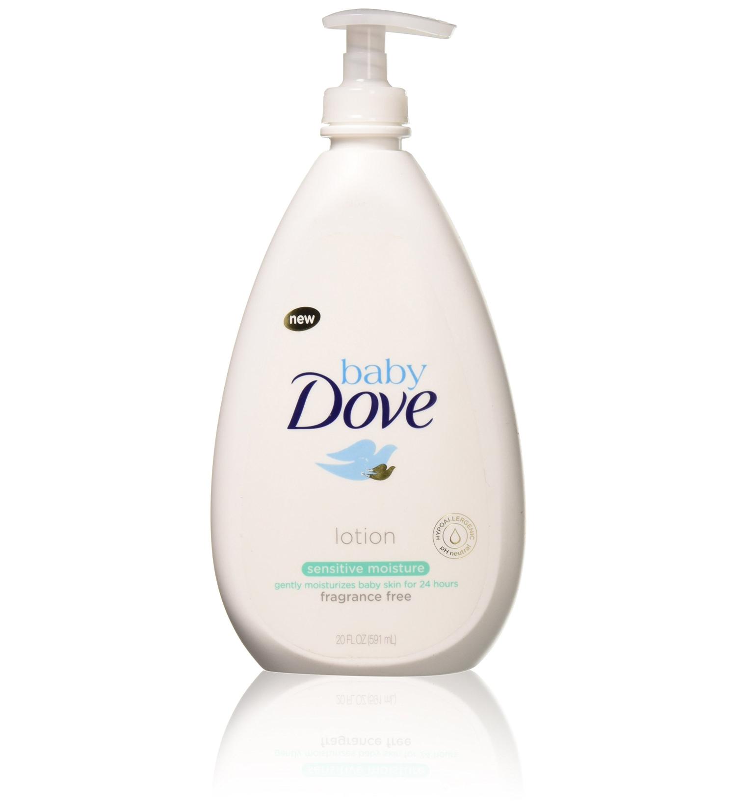 Baby Dove Sensitive Moisture Face and Body Lotion 20 Fl Oz - Pack of 4 - Buy Online on SooperMarket.com