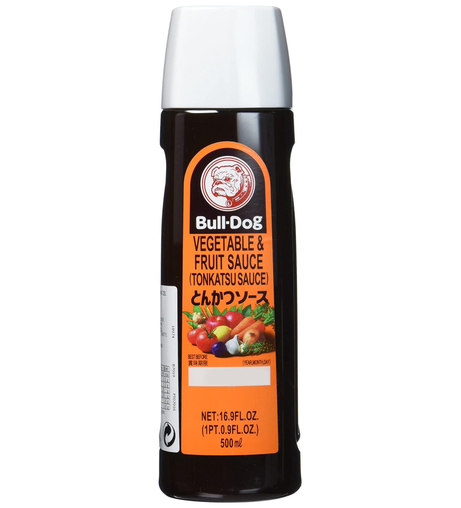 Buy Bulldog Tonkatsu Sauce 500ml - Authentic Japanese Flavor for International Shipping - Buy Online on SooperMarket.com
