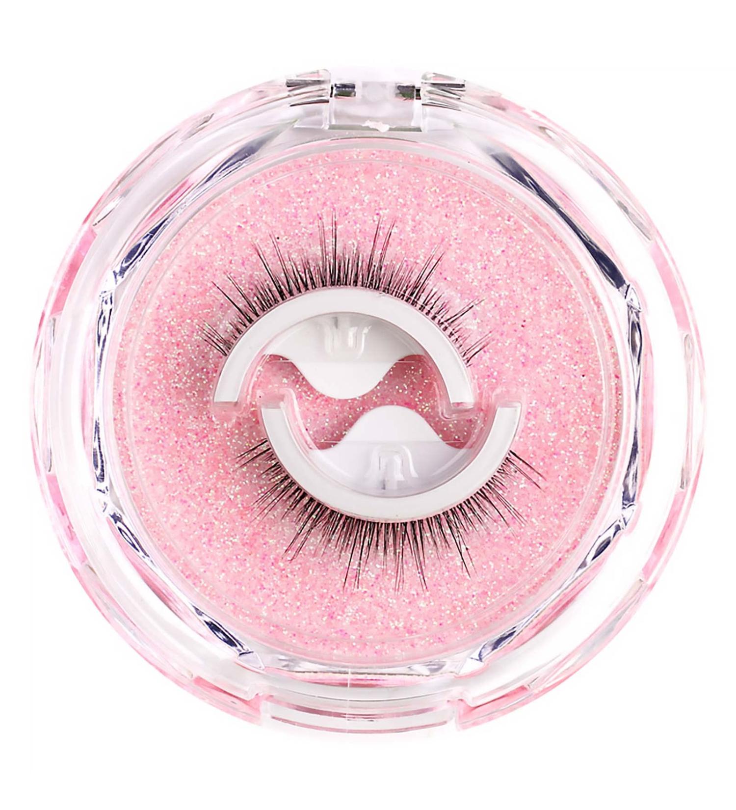 Reusable Self-Adhesive Eyelashes Natural Multiple Fake Eyelashes Natural Look Natural Fluffy Curling Long Eyelashes No Magnet No Glue Eyelashes Waterproof (W12-1 Paired) - Buy Online on SooperMarket.com