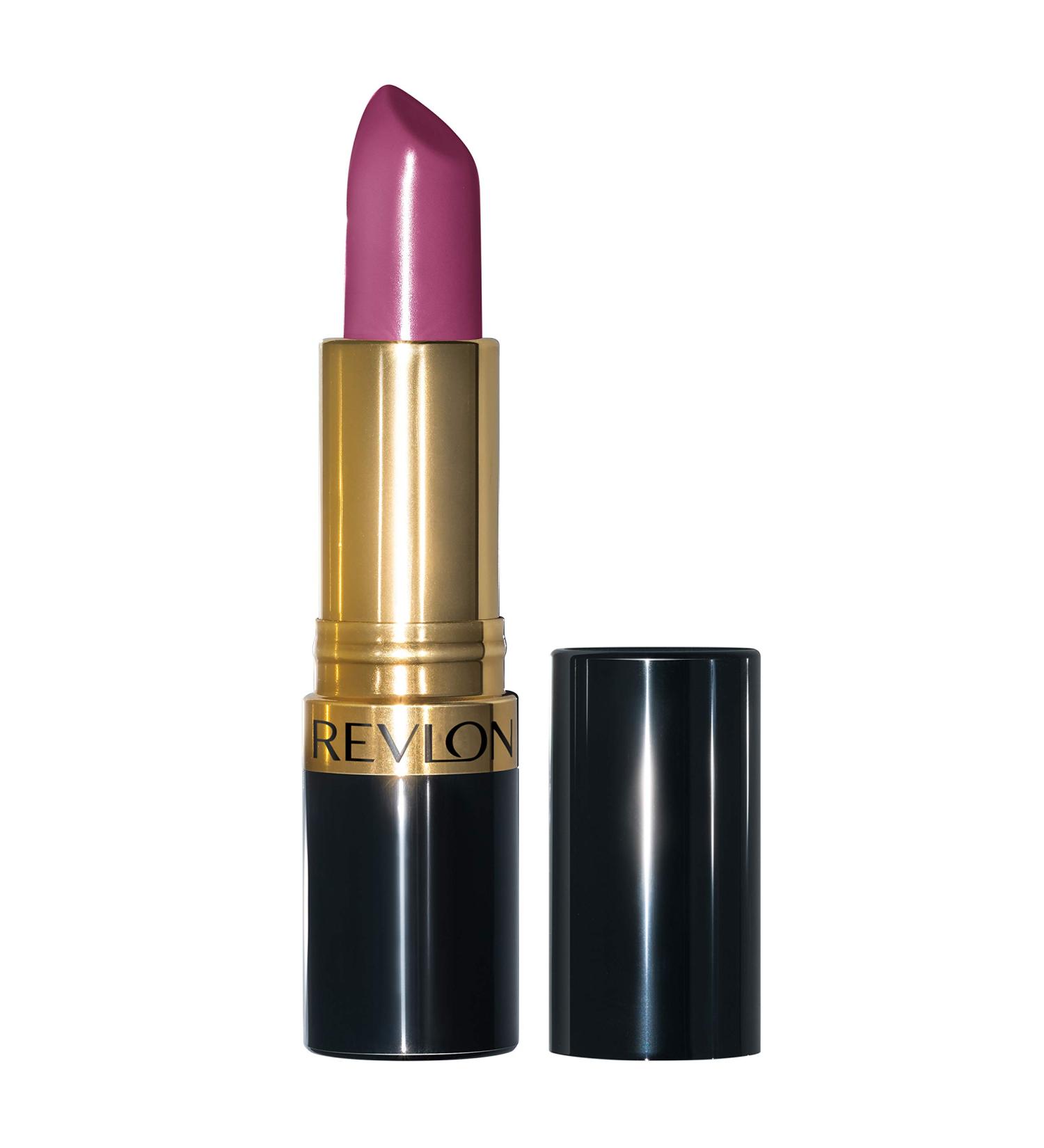Revlon Super Lustrous Lipstick in Berry Haute (660) - Moisturizing Creamy Formula with Vitamin E and Avocado Oil - Buy Online on SooperMarket.com