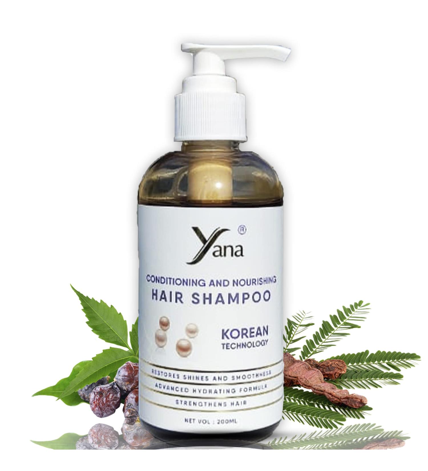 Yana 2-in-1 Shampoo & Conditioner for Men & Women - Color Treated Hair Rosemary & Argan Oil Hydrating & Nourishing 6.76 Fl Oz | International Shipping - Buy Online on SooperMarket.com