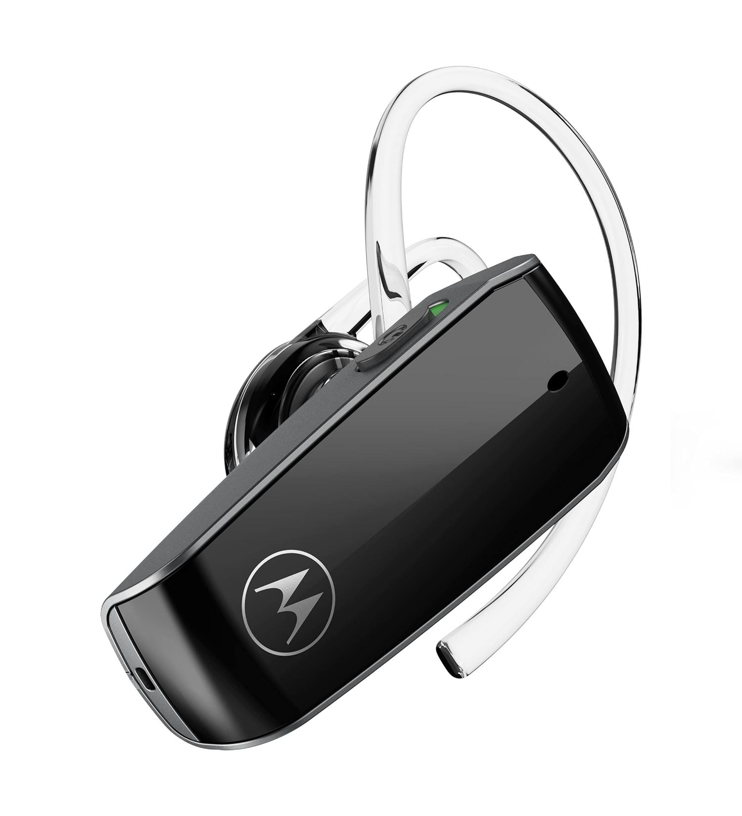 Motorola HK385 Bluetooth Earpiece - Wireless Mono Headset with CVC Noise Suppression - IPX4 Sweat Resistant - Smart Touch/Voice Control - Buy Online on SooperMarket.com