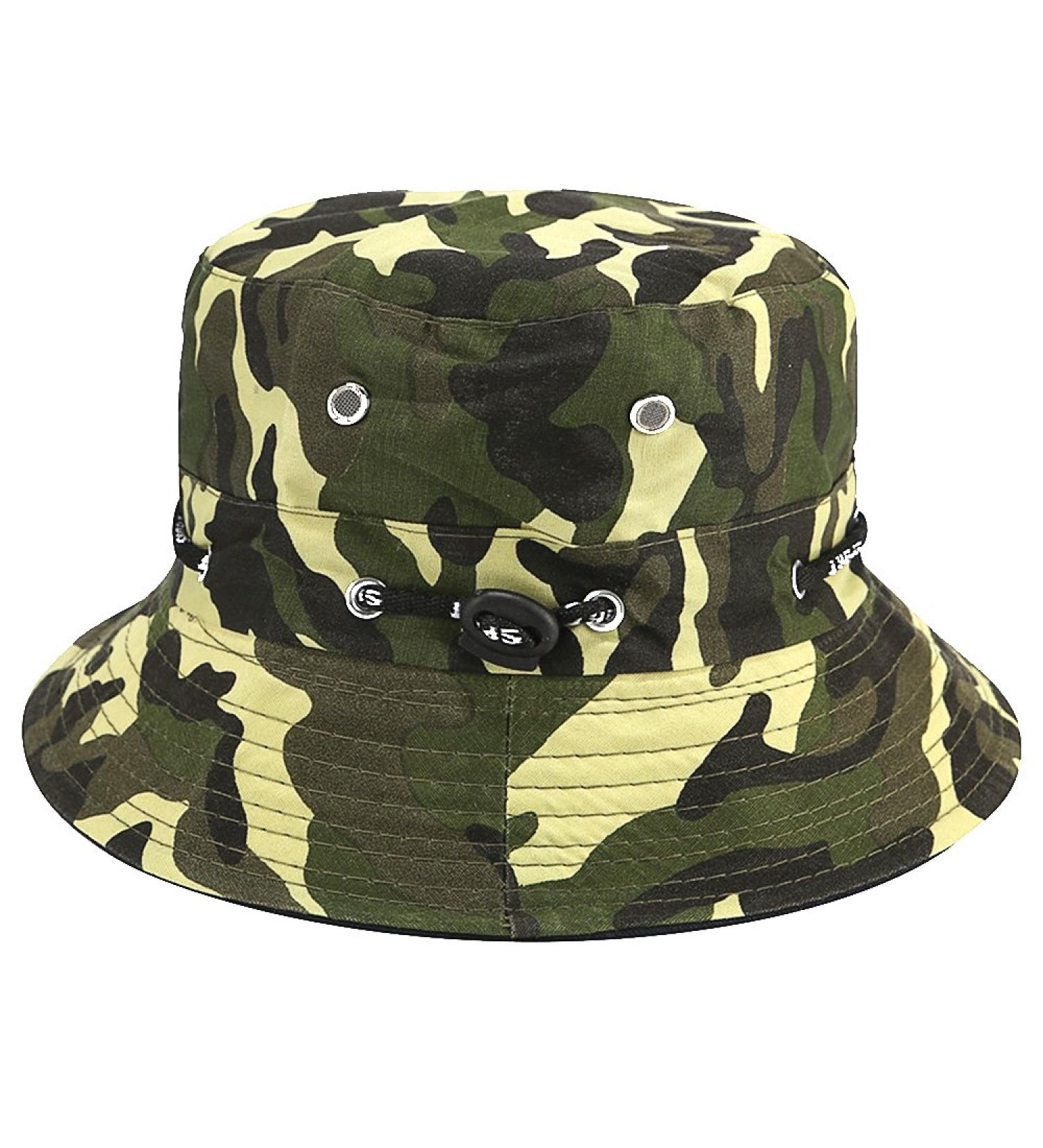Apanphy Outdoor Angel Hat Cap | Fishing Hat with Net Grids | Summer Bucket Hat for Men | UV Protection Headgear - Buy Online on SooperMarket.com