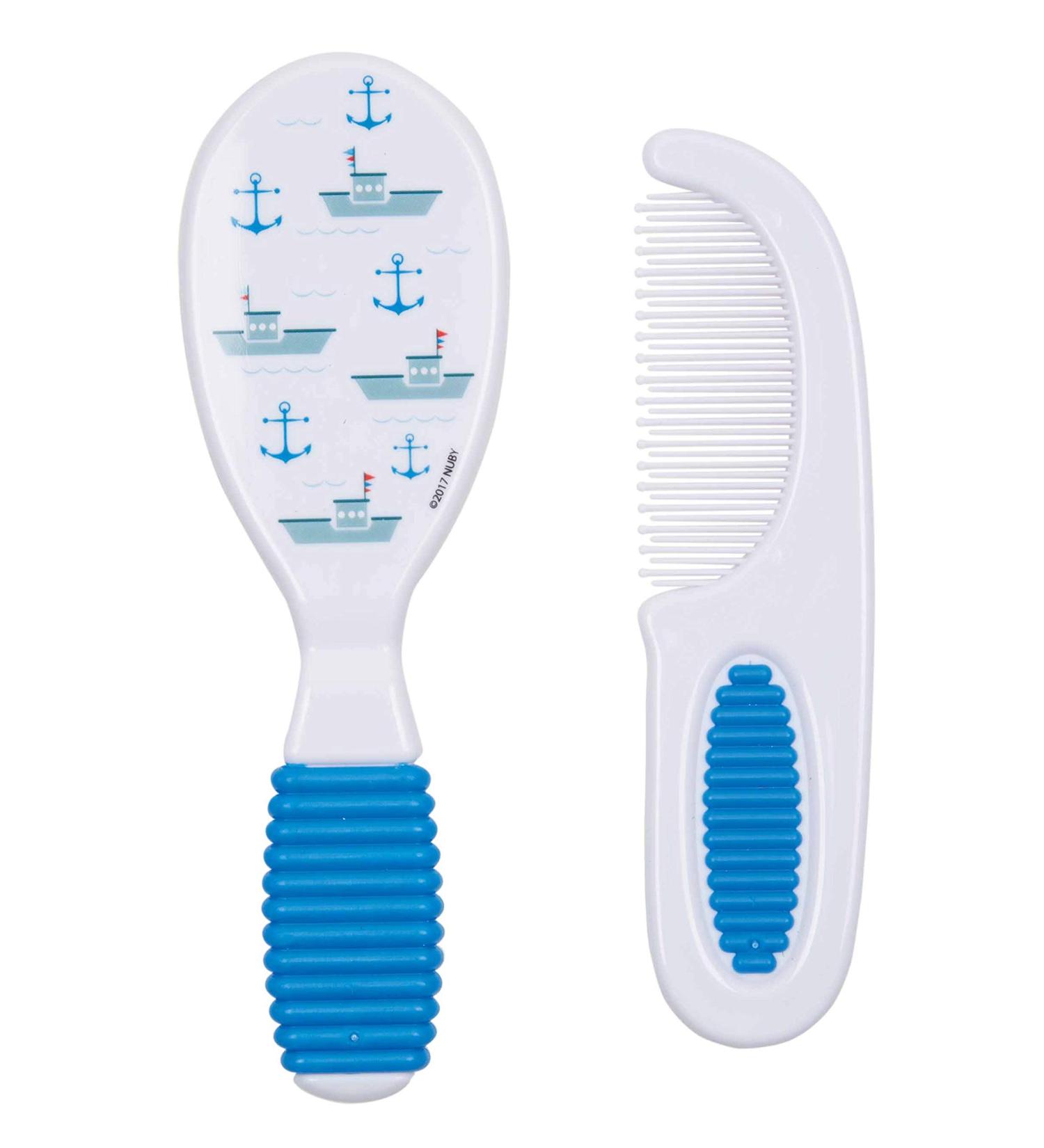 Nuby Brush and Comb Set - Assorted Colors - Pack of 5 - Buy Online on SooperMarket.com