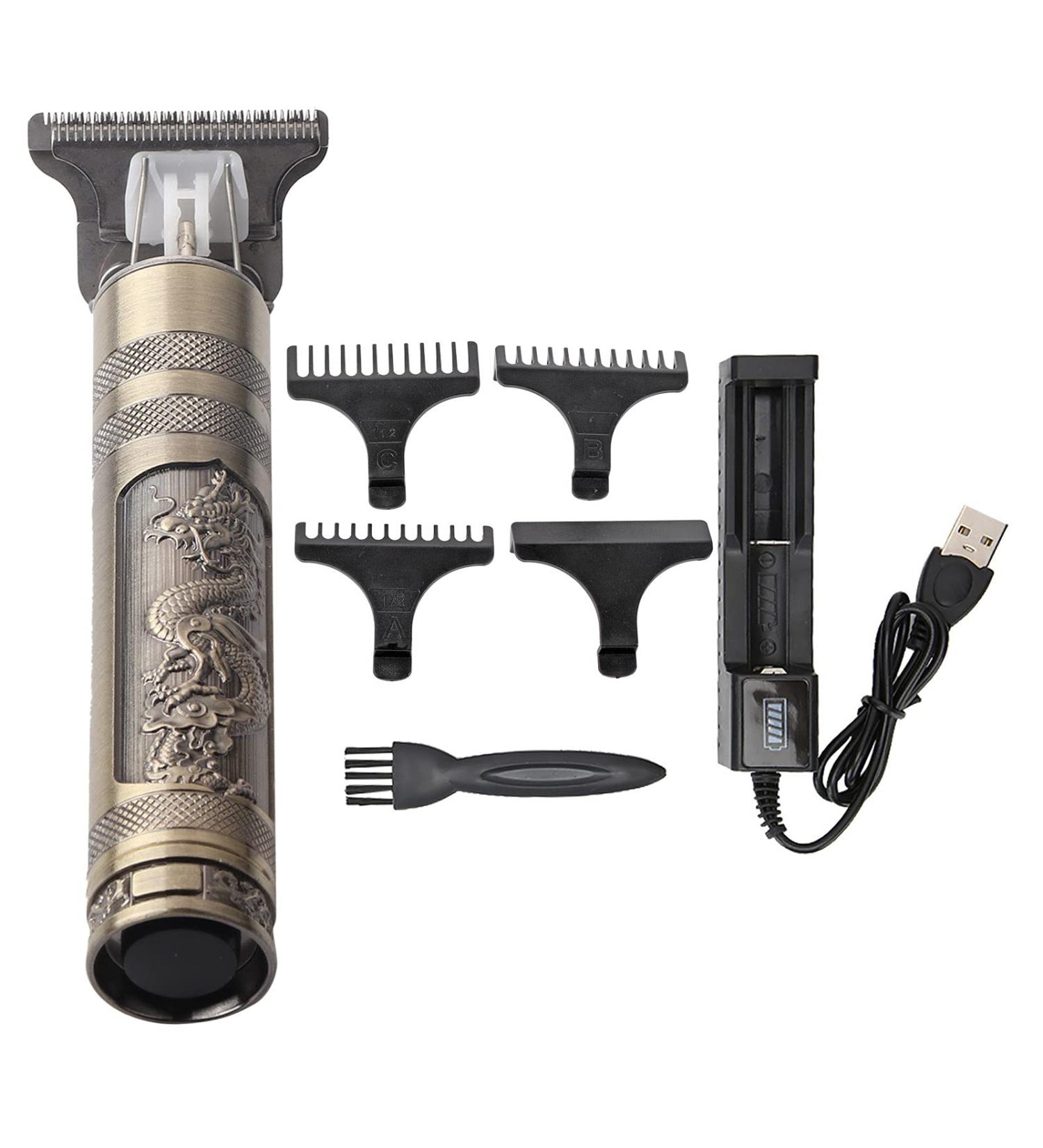 KUIKUI Vintage Electric Hair Clipper - USB Charging T2/T5 Options - Buy Online on SooperMarket.com