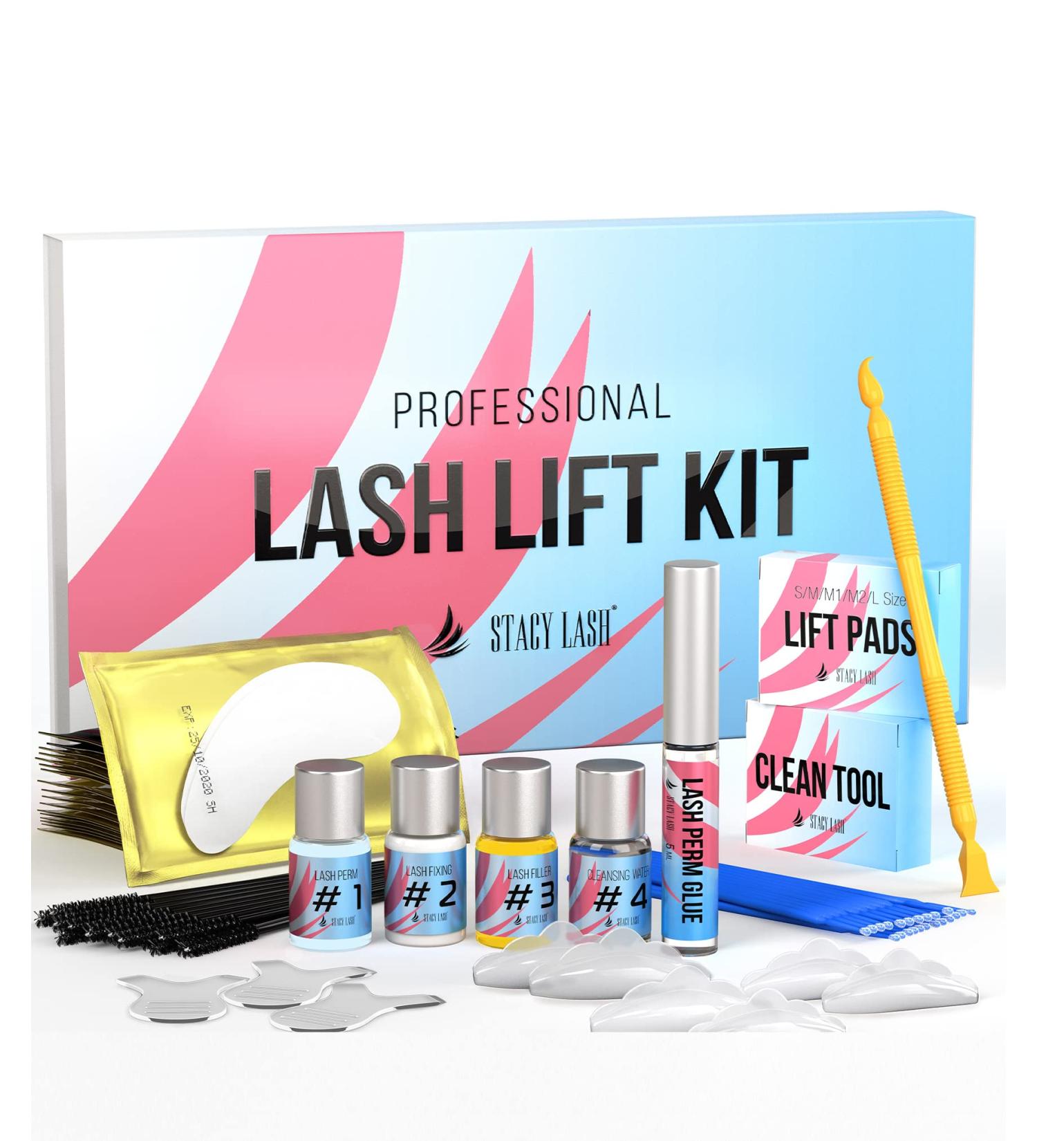 Stacy Lash Lift Kit - Professional Salon Quality Eyelash Perm Set - Buy Online on SooperMarket.com