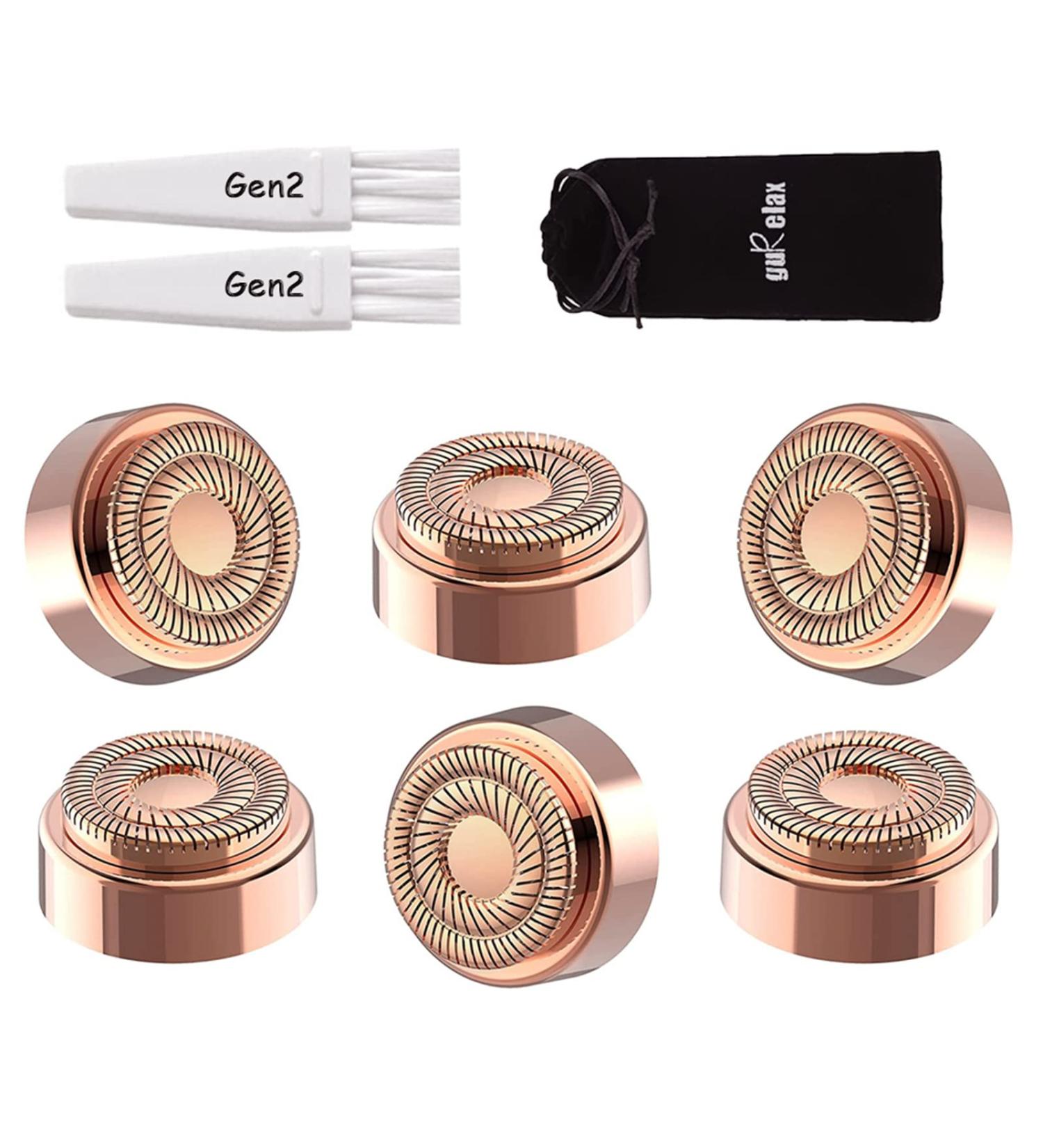 Gurelax Flawless Replacement Heads Gen 2 - Smooth Face Hair Removal for Women - Buy Online on SooperMarket.com