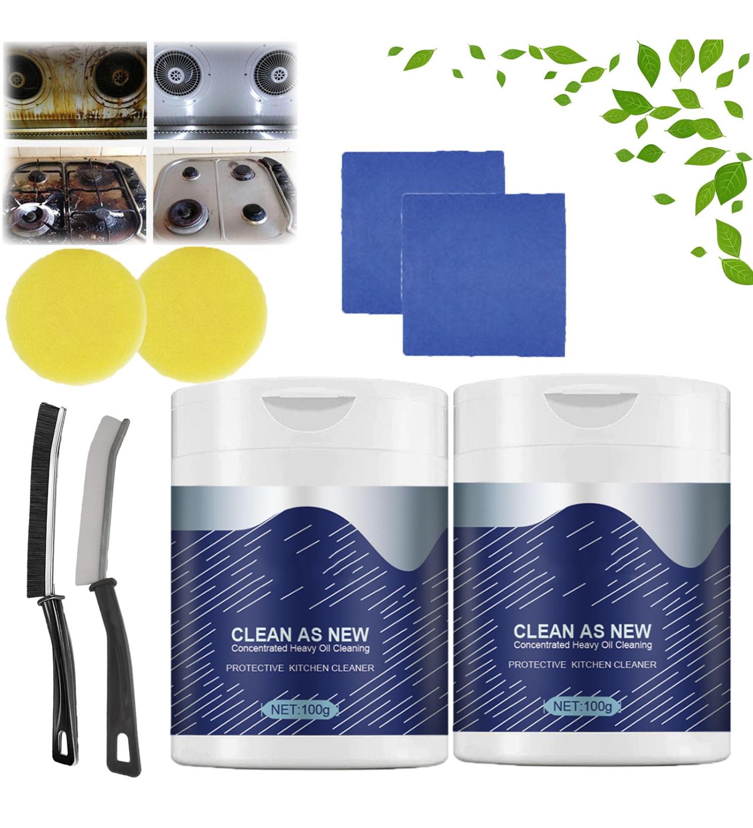 Mof Chef Cleaner Mof Chef Powder Cleaner Mof Powder Cleaner Mof Cleaning Powder Mofchef Powder For Cleaning M.O.F Chef Kitchen Cleaner Powder Mof Chef Cleaner Powder (100ML-2PC) - Buy Online on SooperMarket.com