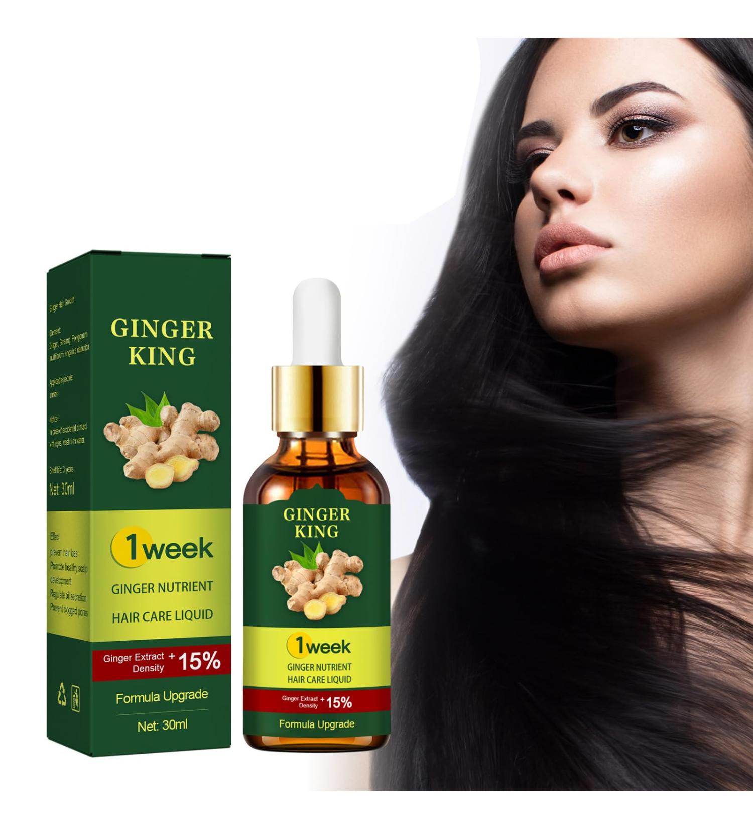 Ginger Oil Hair Growth Natural Hair Density Essential Oil Skin 100% Pure Essential Oil Aromatherapy Repair Skin Hair Growth Oil Strengthens Hair (Ginger 30 ml) B - Buy Online on SooperMarket.com