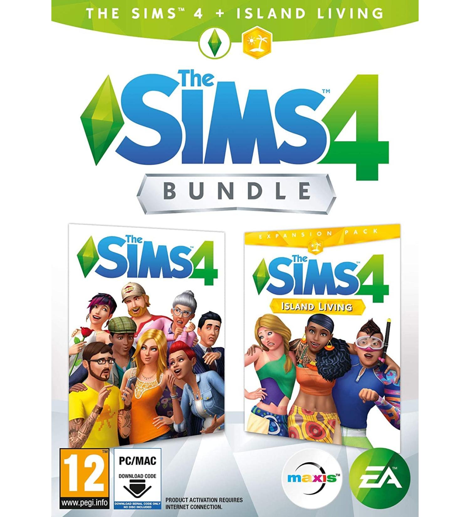 The Sims 4 + Island Living (EP7) Bundle PCWin | Code In A Box | Video Game | English PCWIN Code in a box Island Living (EP7) Bundle - Buy Online on SooperMarket.com