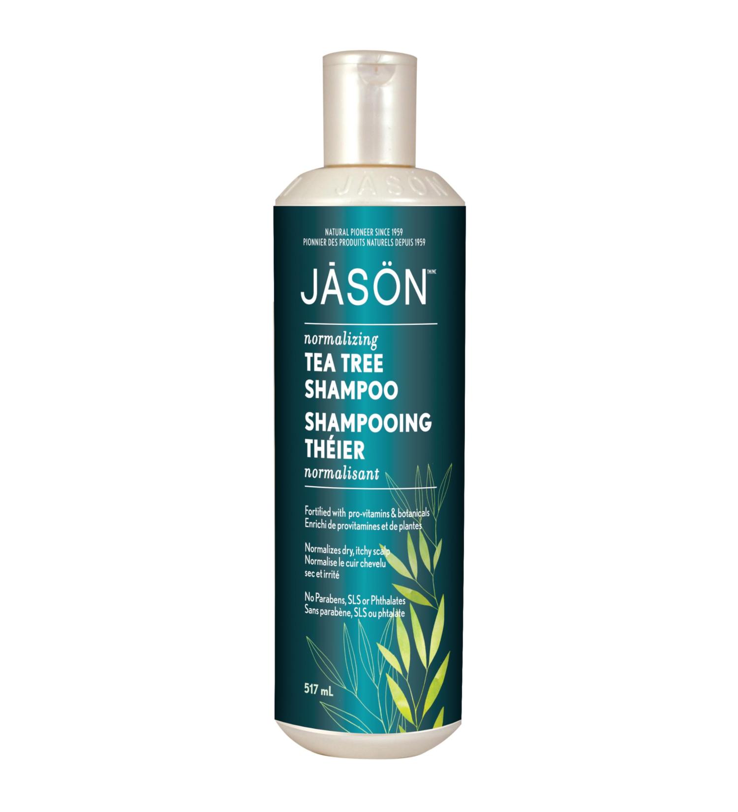 JASON NATURAL COSMETICS Tea Tree Oil Therapy Shampoo 540 ML - Best Natural Shampoo for Healthy Hair | International Shipping Available - Buy Online on SooperMarket.com