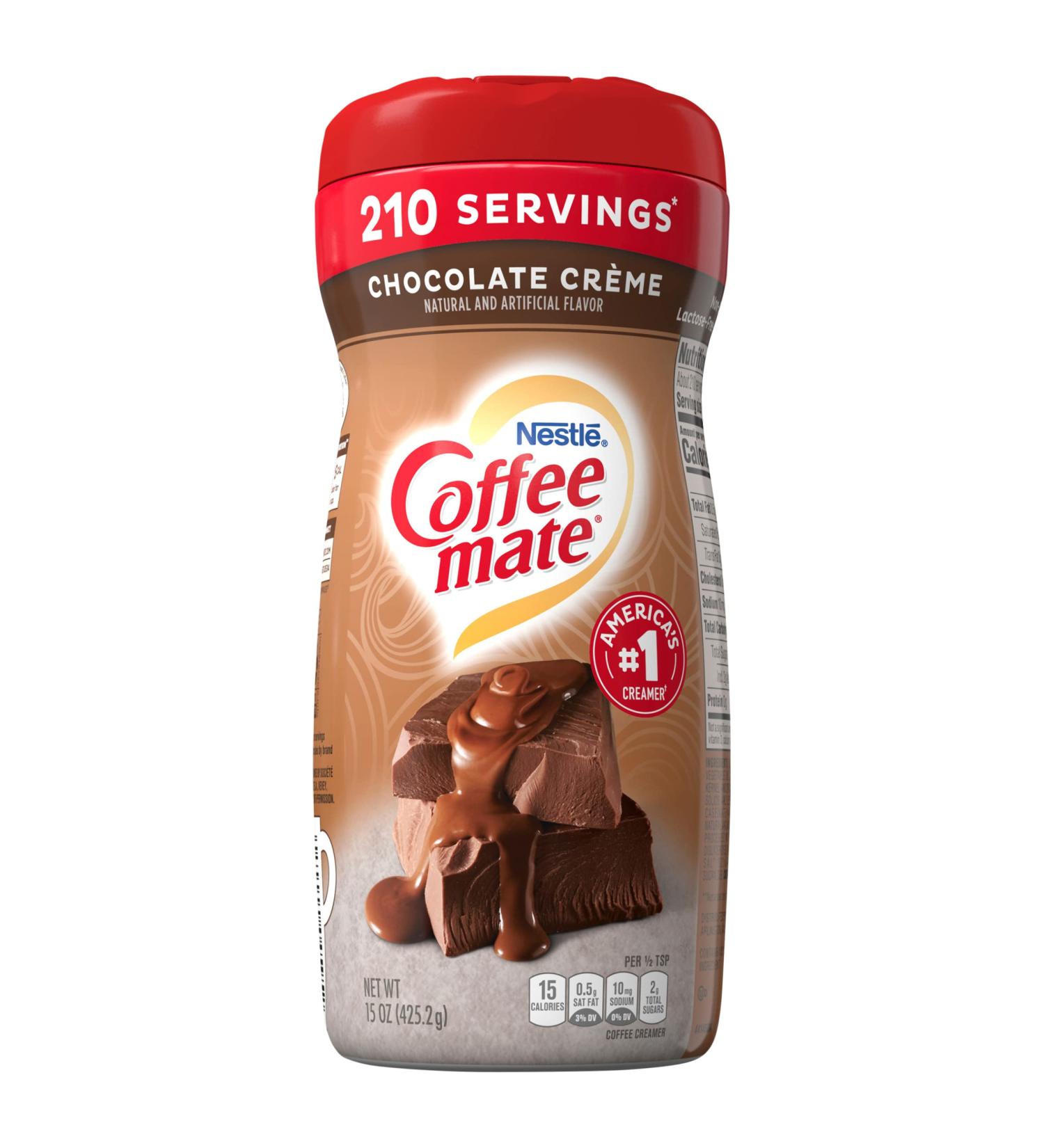 Nestle Coffee-Mate Creamy Chocolate Coffee Creamer - 6 Pack (15 Ounce) - Buy Online on SooperMarket.com
