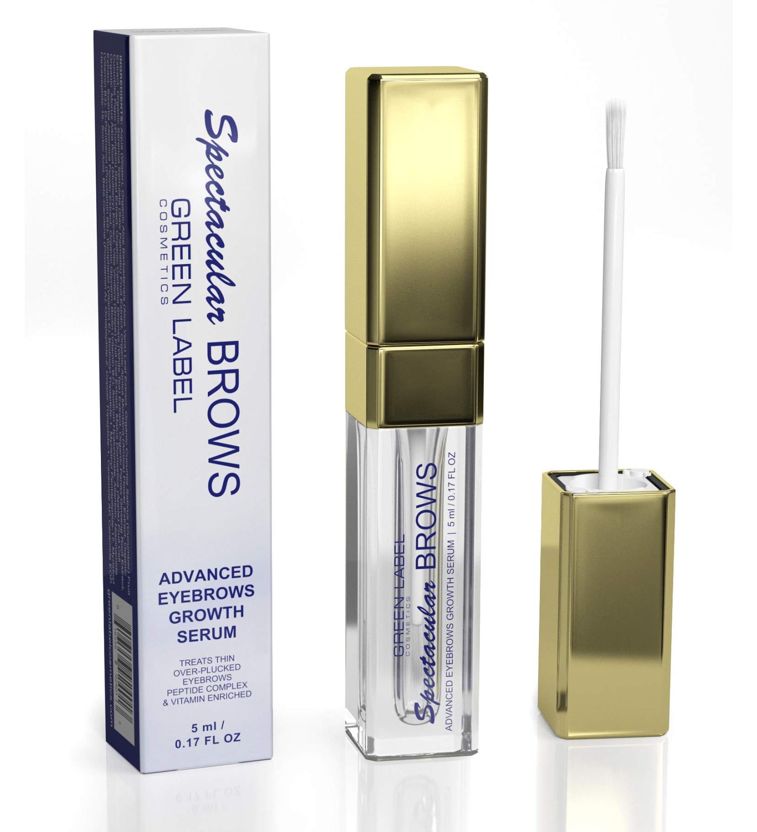 Spectacular BROWS Eyebrow Growth Serum with Biotin & Peptides - For Thin Over-Plucked Brows - Buy Online on SooperMarket.com