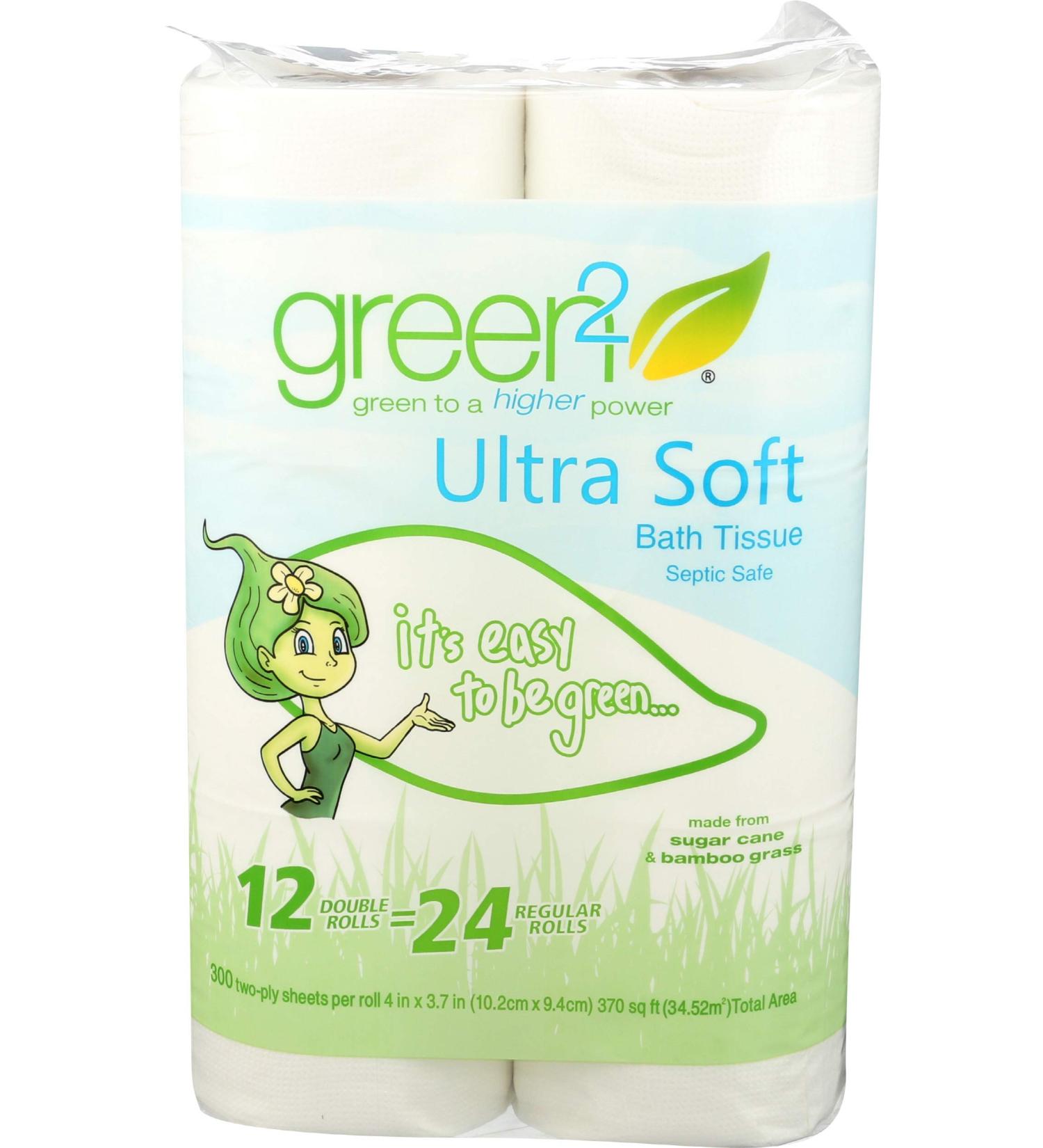 Buy 2-Ply Bath Tissue 300 Sheets - 12 Pack | Soft & Strong Toilet Paper - Buy Online on SooperMarket.com