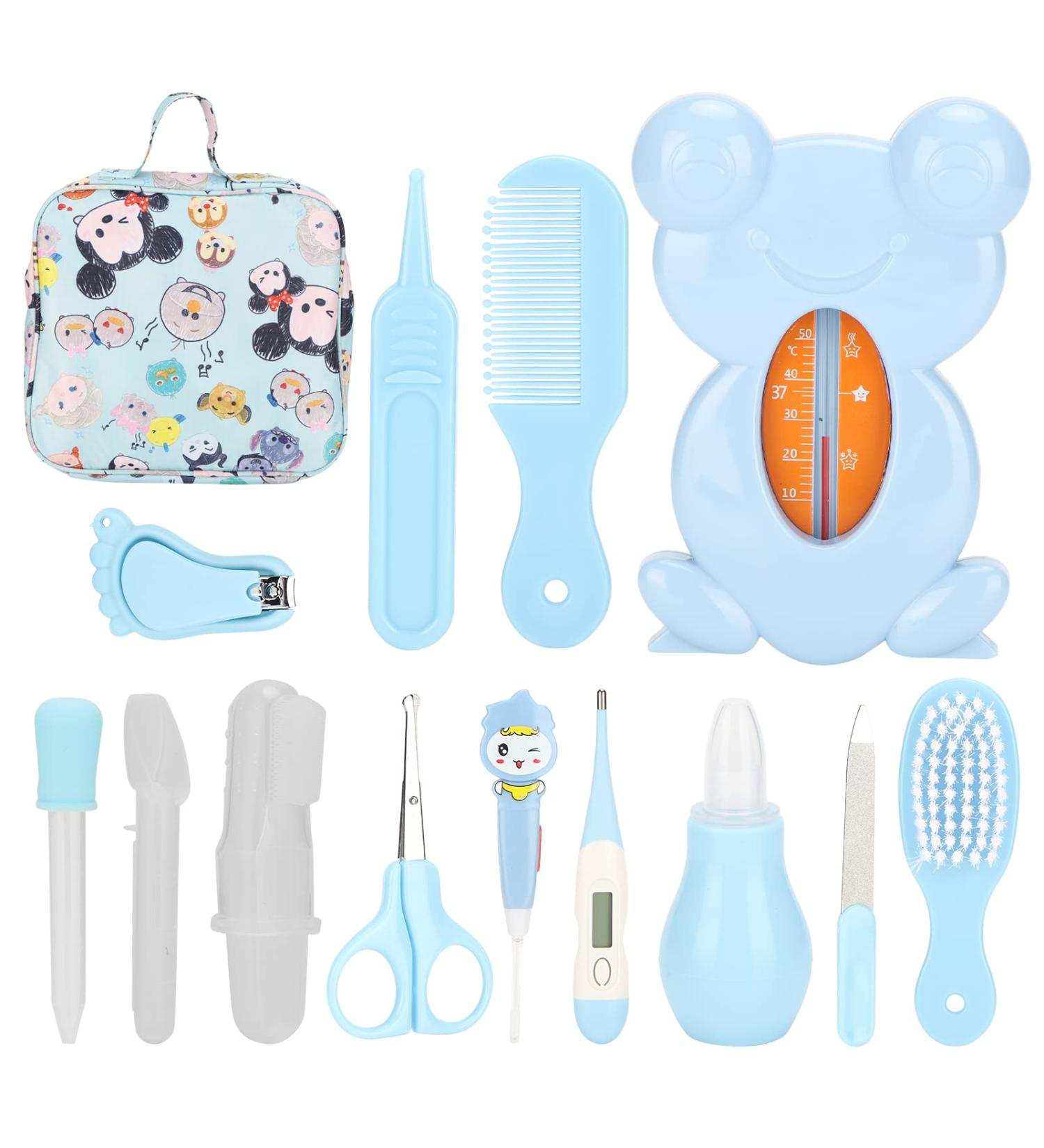 LANTRO JS Baby Healthcare Grooming Nail Care Set - Essential Newborn Infant Care Kit - Buy Online on SooperMarket.com