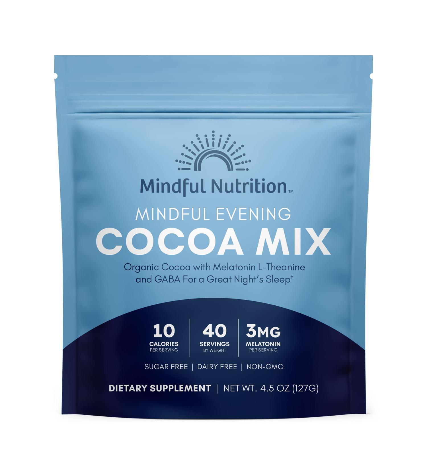 Mindful Nutrition Cocoa Mix (Mindful Evening Cocoa Mix  127g.) Mindful Evening Cocoa Mix 127g. - Buy Online on SooperMarket.com
