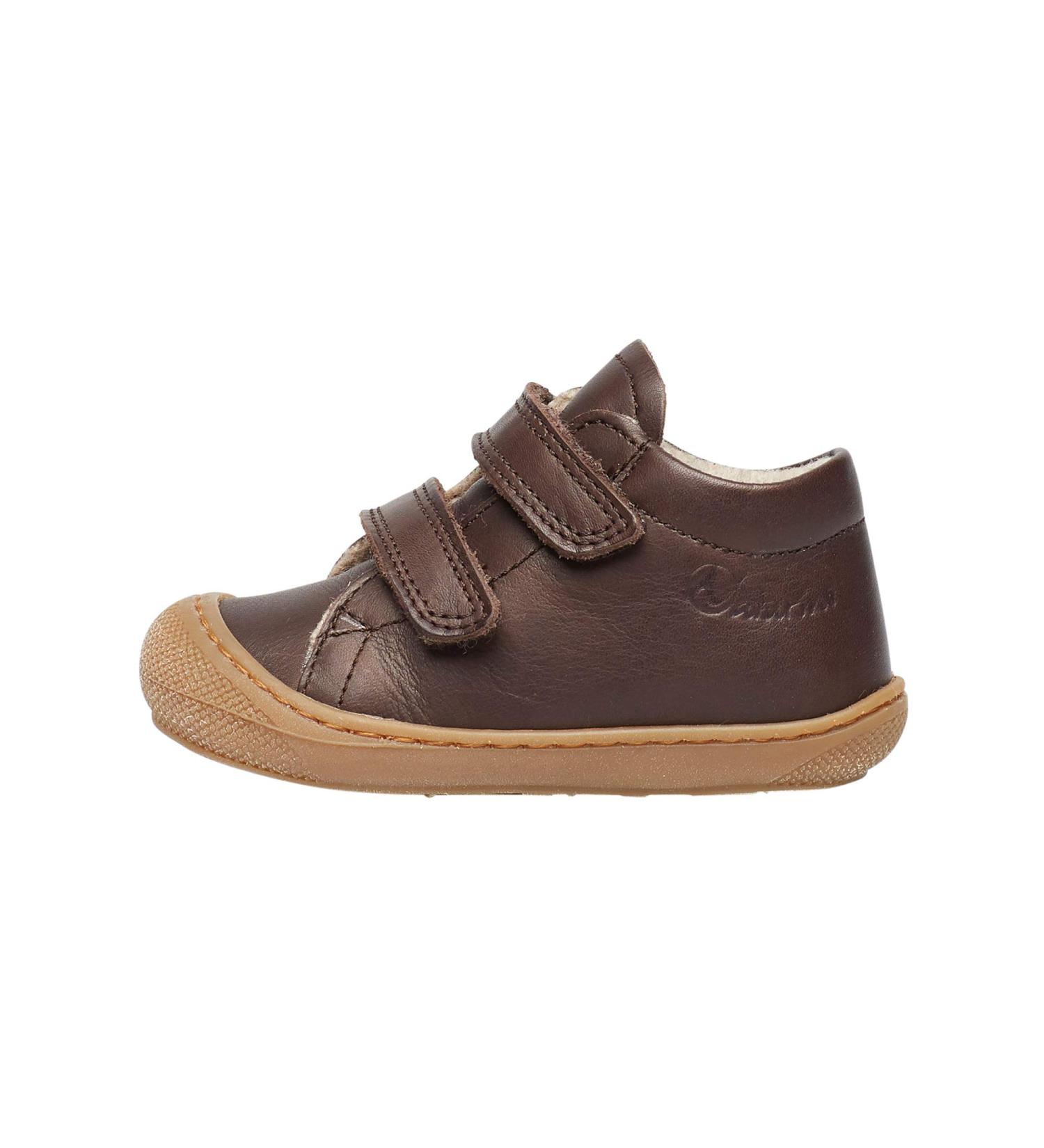 Naturino Cocoon VL Leather First Steps Shoes 8.5 UK Child Brown T Moro - Buy Online on SooperMarket.com