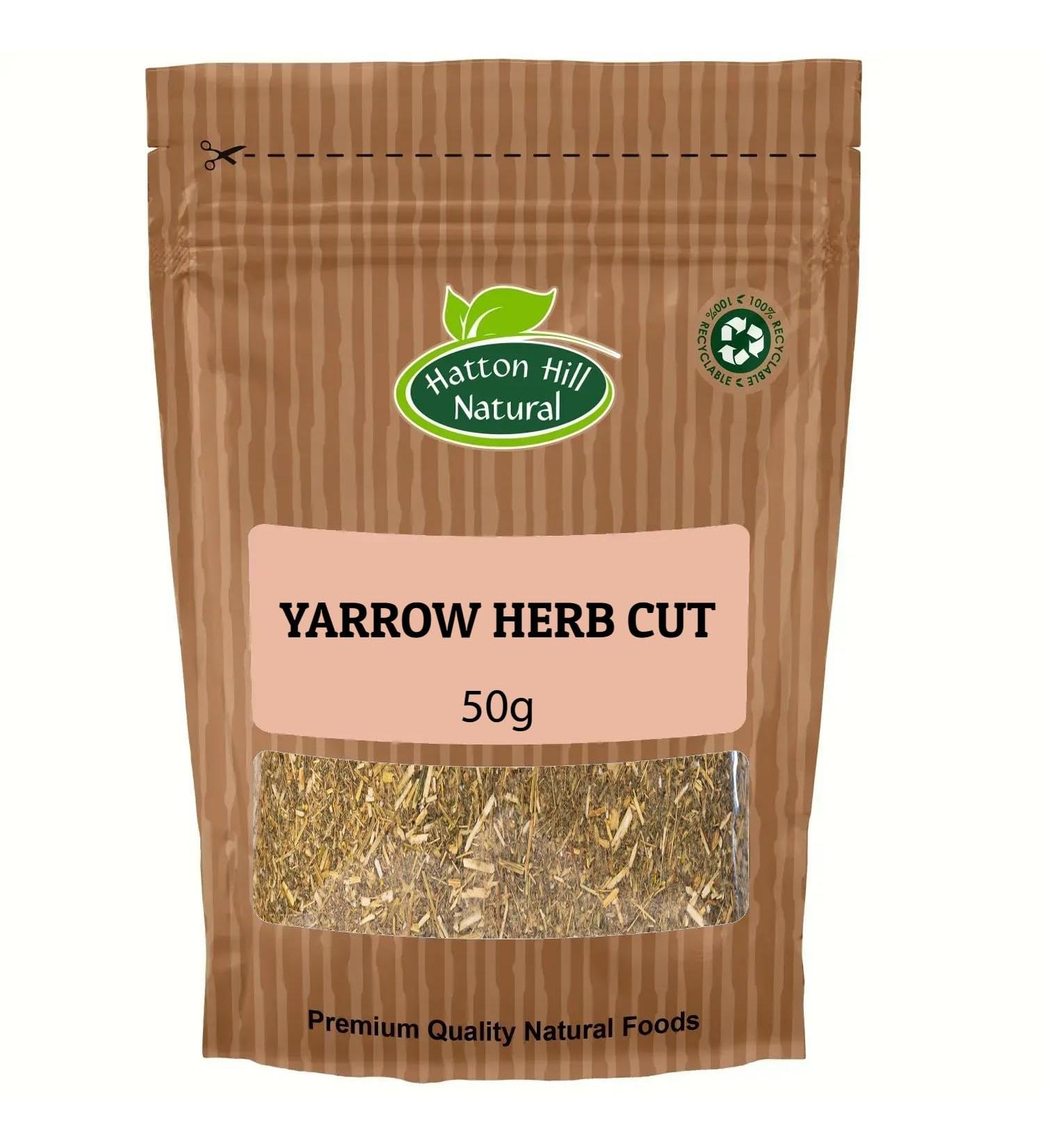 Yarrow Herb Cut 50g by Hatton Hill