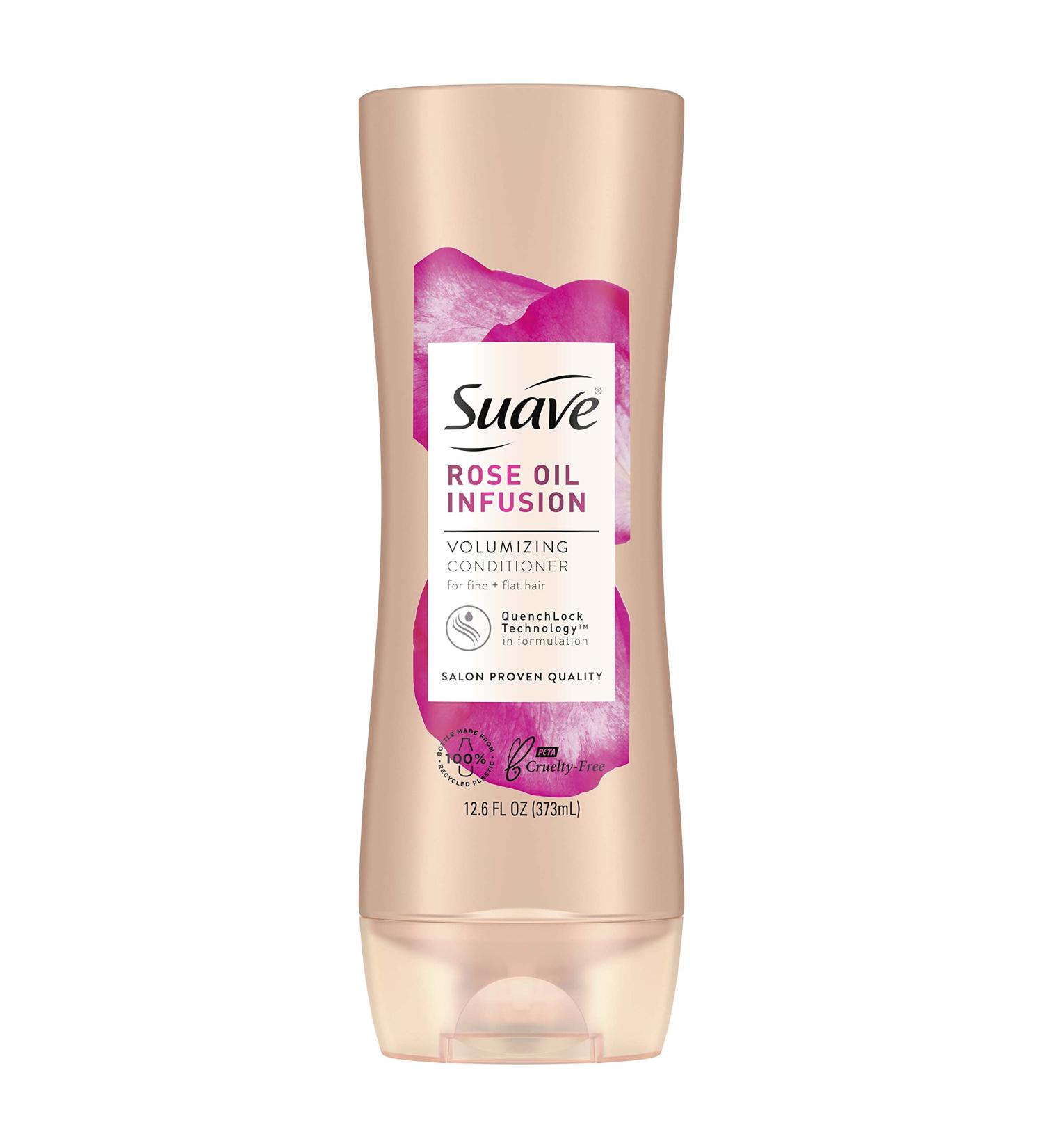 Suave Professionals Rose Oil Infusion Volumizing Conditioner for Fine Hair - 12.6 oz | International Shipping - Buy Online on SooperMarket.com