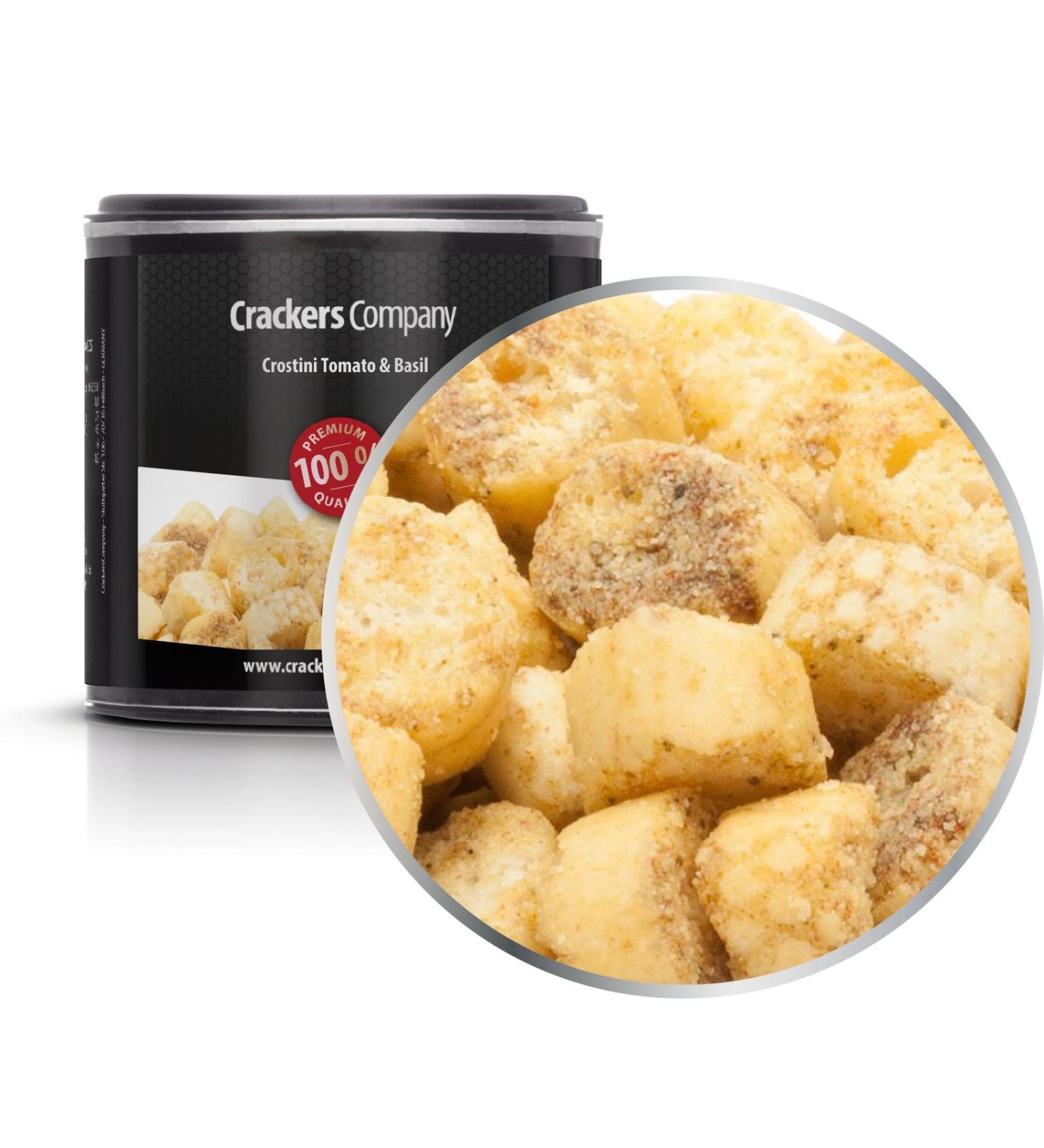 5 x 35g bread cubes Croutons with tomato and basil vegetarian vegan lactose -free crispy crispy 5 x 35g in membrandosis small (175g)