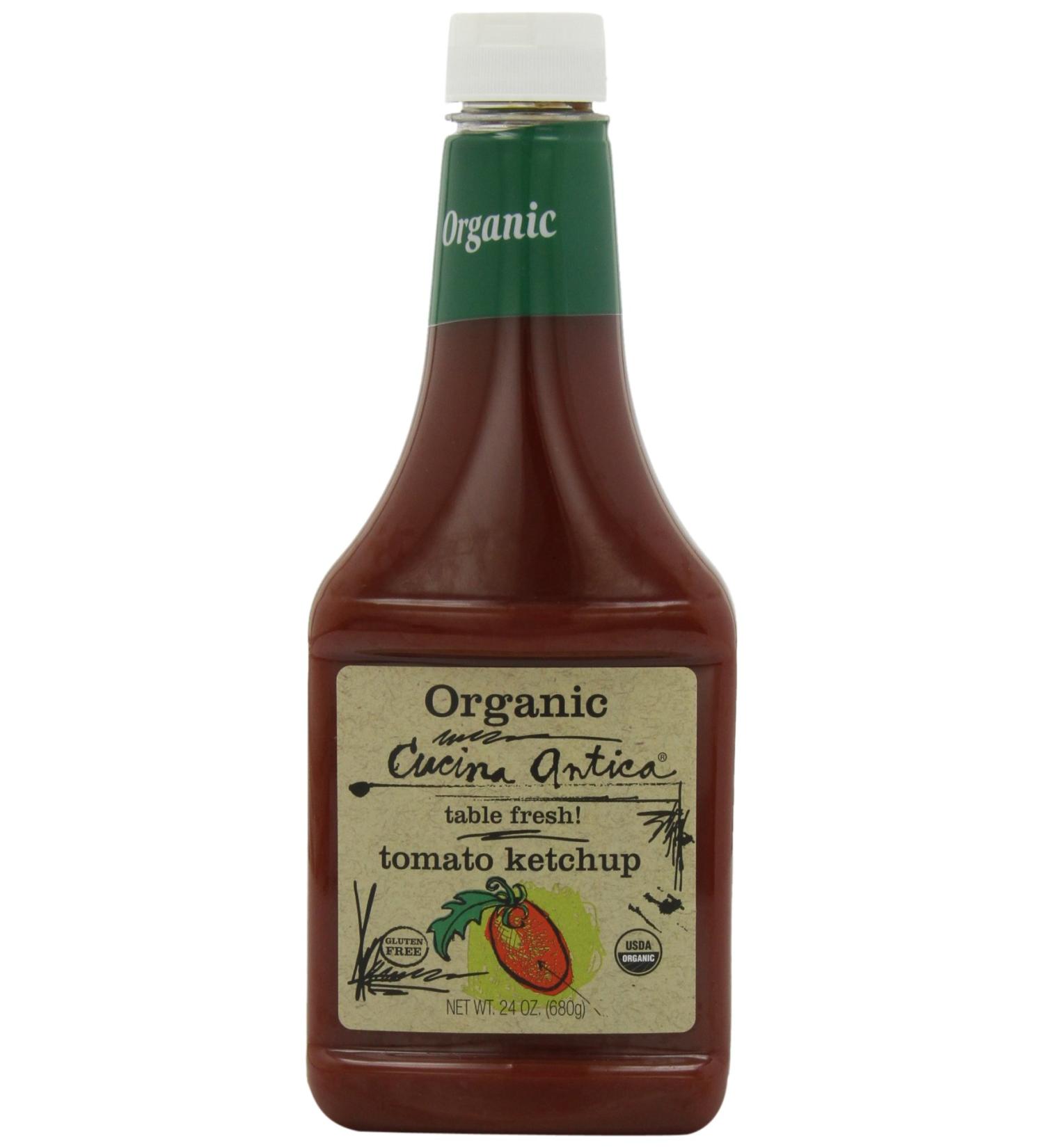 Cucina Antica Ketchup 24oz - Pack of 4 | Gourmet Tomato Sauce for Culinary Delights - Buy Online on SooperMarket.com
