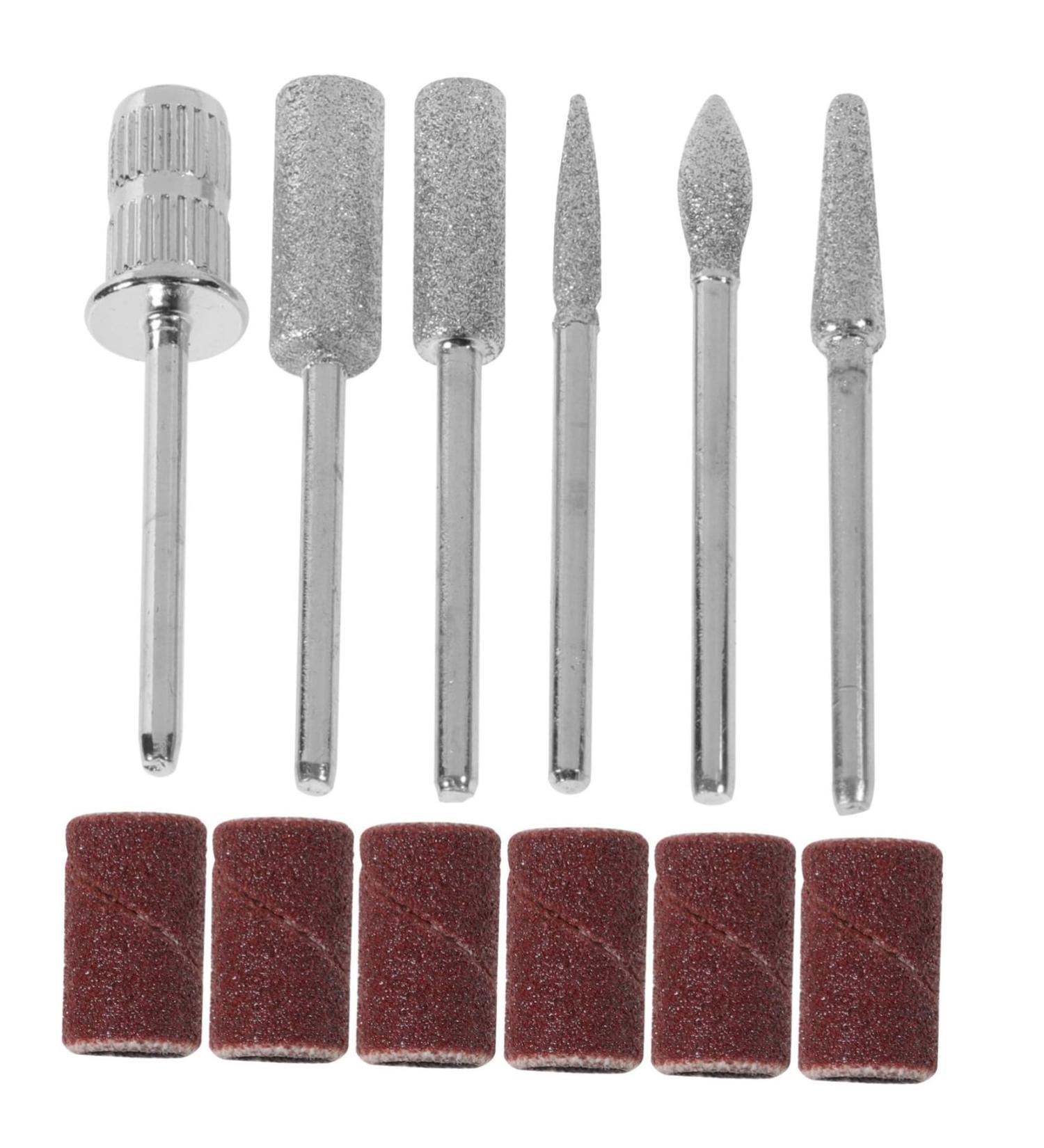 Angoily 2 Sets Nail Polisher Earphone Stainless Steel. Silicone. Quartz. Ceramics Manicure - Buy Online on SooperMarket.com