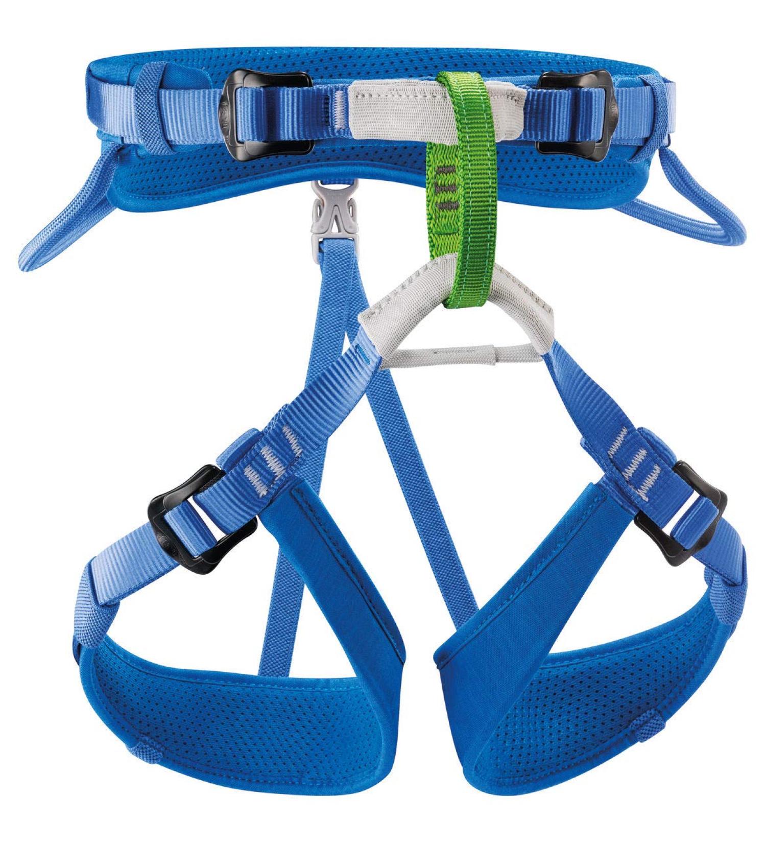 Petzl MACCHU Kids' Climbing Harness - Adjustable Seat Harness for Children Under 40kg - Blue (One Size) - Buy Online on SooperMarket.com