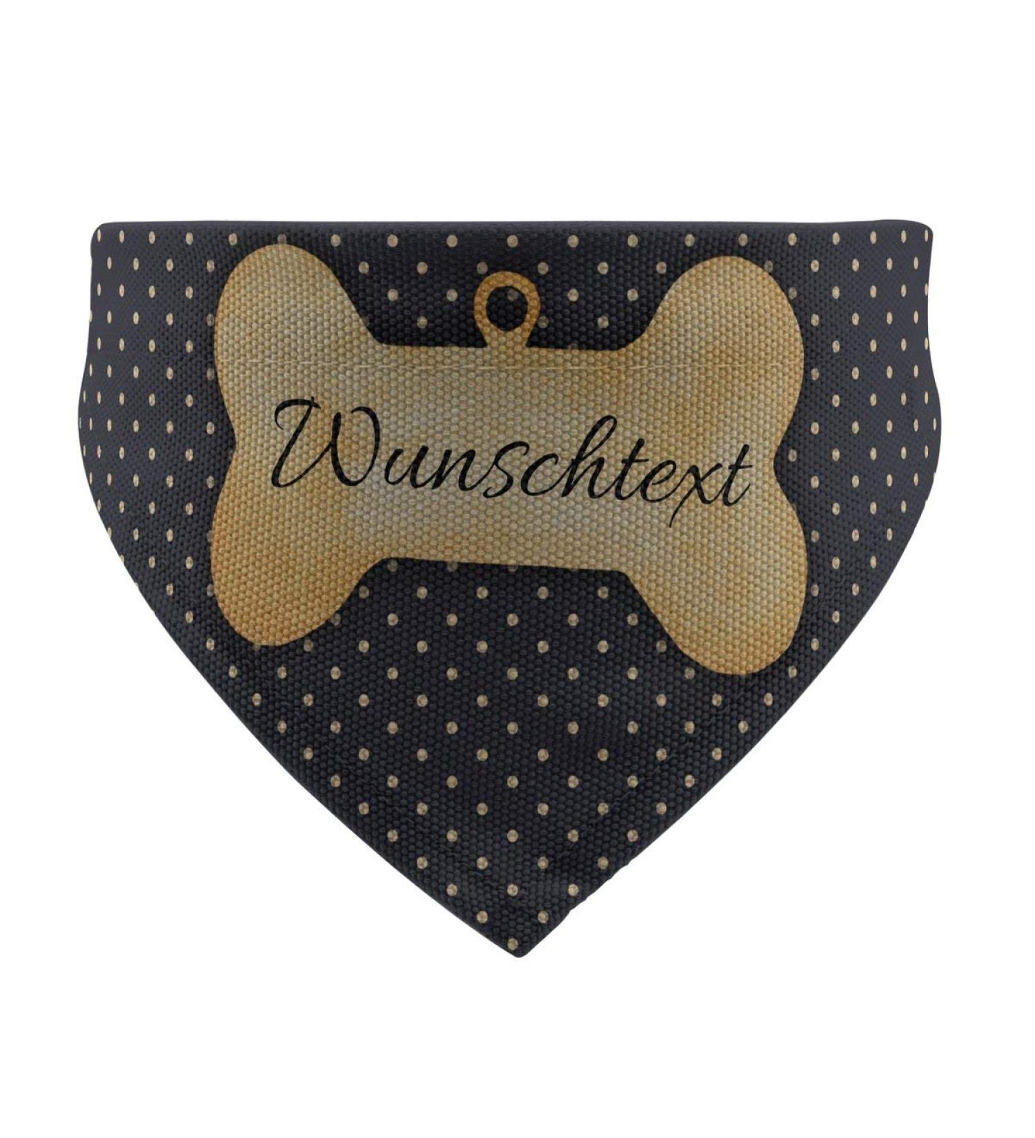 Buy Printplanet Custom Dog Scarf - Personalized Dog Scarf with Name or Text | Size S Dog Tag Available Worldwide - Buy Online on SooperMarket.com