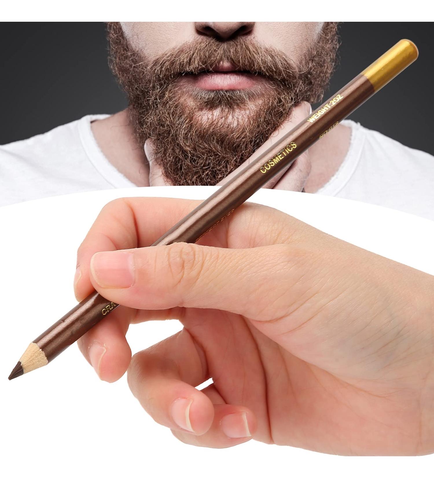 Professional Light Brown Beard Pencil Filler | Grooming Kit & Styling Tool - Perfect for Household Use - Buy Online on SooperMarket.com
