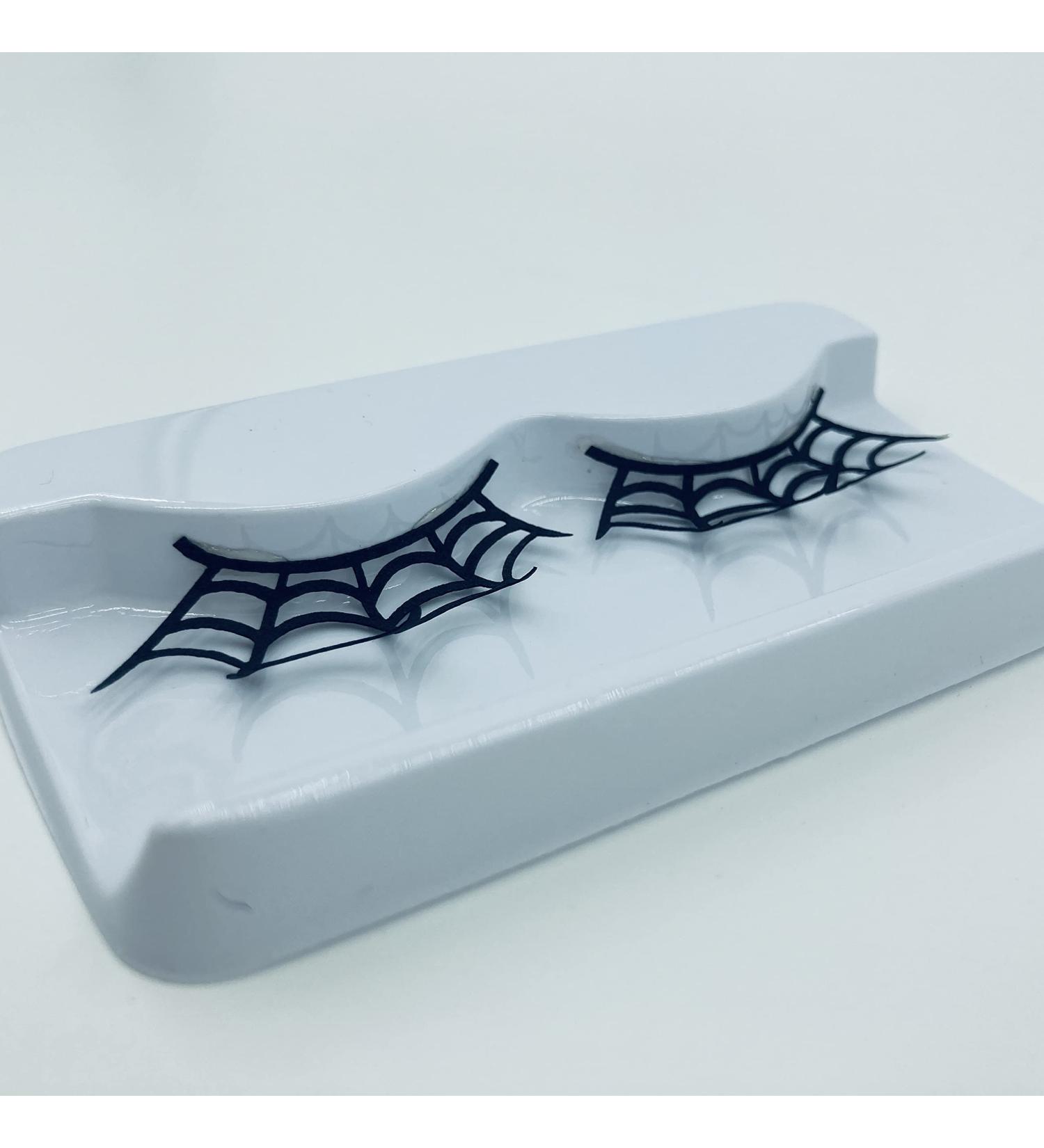 Buy zt.77 Spider Web Crown Halloween Costume | Black Lashes & False Eyelashes - International Shipping Available - Buy Online on SooperMarket.com