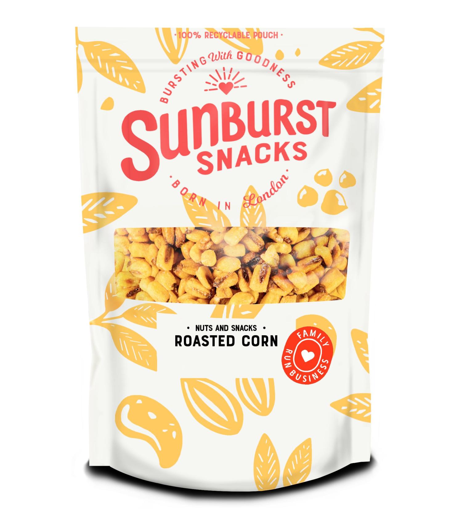 Sunburst Roasted & Salted Corn Snacks 1kg - Resealable & Recyclable Pouch - Buy Online on SooperMarket.com