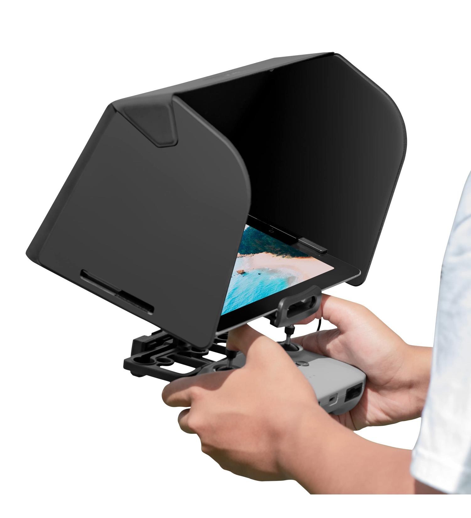 Tomat Tablet Sun Hood for DJI Drones & Tablets (10.1-11), Compatible with iPad Pro, Galaxy Tab, Mavic Air 2, Mini 2 Accessories - Buy Online on SooperMarket.com