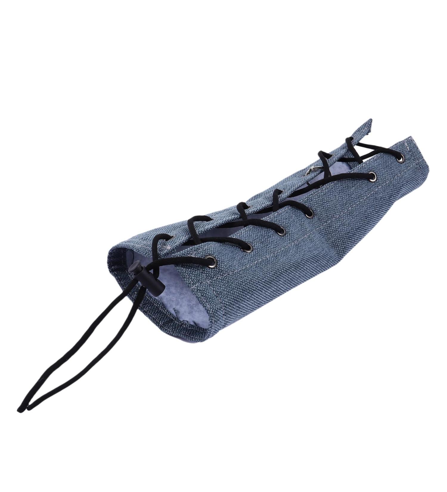 HAPINARY Parrot Arm Cover Bird Training Pad Pet Shoulder Pad Bird Shawl Bird Supplies Cotton 25x11cm Blue - Buy Online on SooperMarket.com