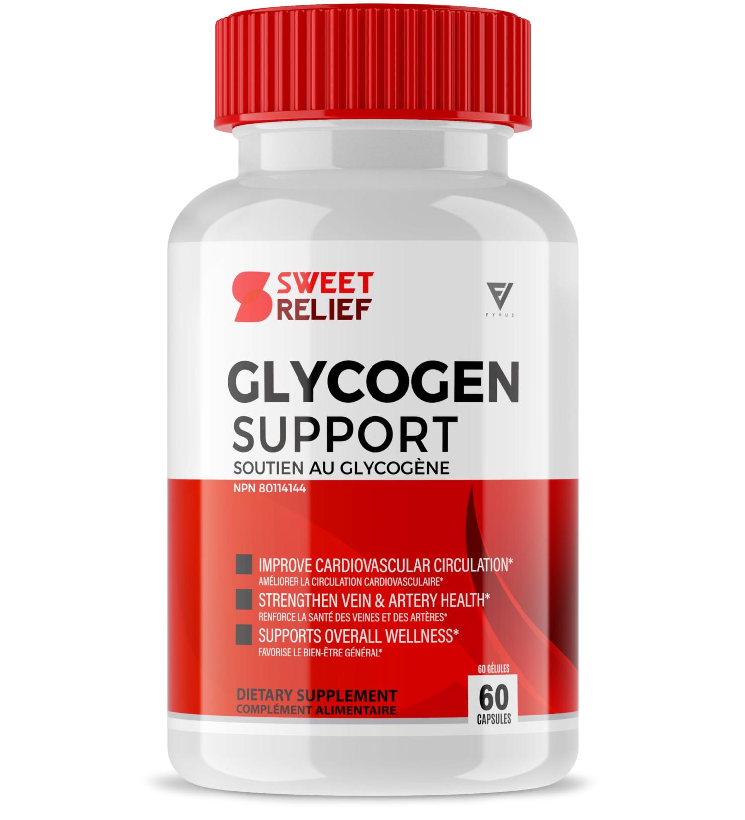 Sweet Relief Glycogen Capsules Sweet Relief Glycogen Health and Wellness Multivitamin Support Supplement Sweet Relief Advanced Maximum Strength Blood Sugar Cleanse Support Relief (60 Capsules) - Buy Online on SooperMarket.com