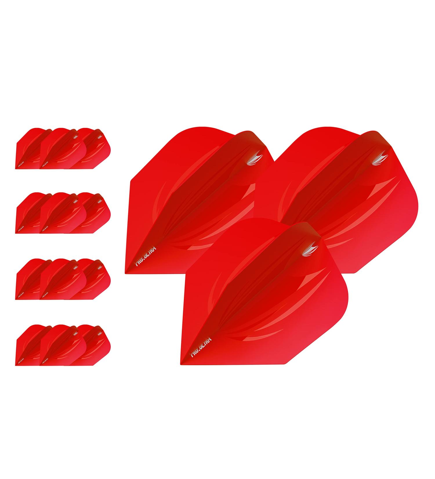Target Darts ID Pro Ultra Dart Flights No. 2 & No. 6 Red - Pack of 15 - Buy Online on SooperMarket.com