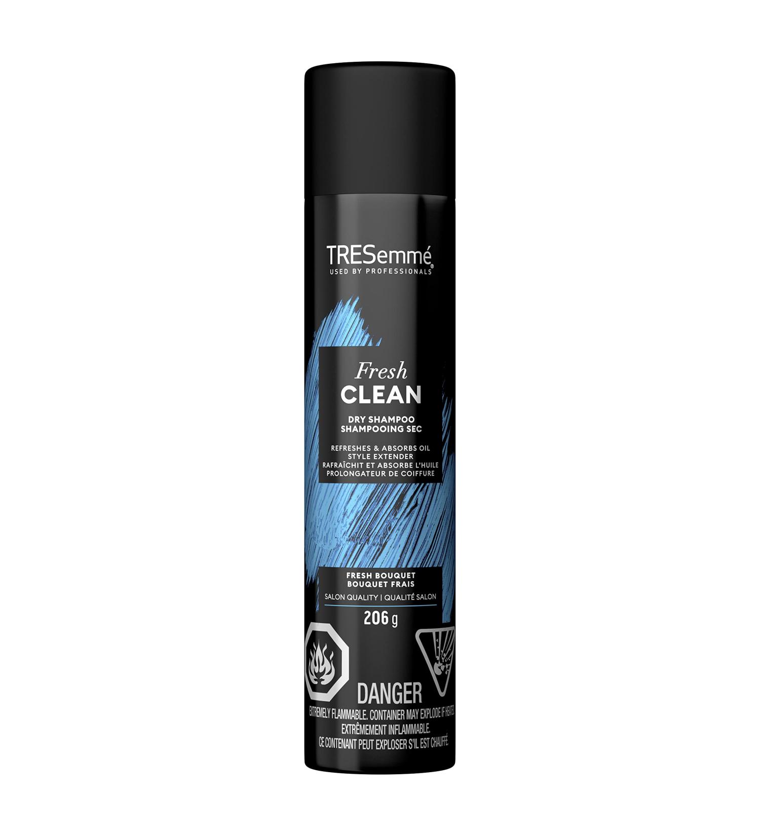 TRESemm Fresh Clean Dry Shampoo oily hair style extender refreshes & absorbs oil with natural tapioca starch Fresh Bouquet Scent 206 g - Buy Online on SooperMarket.com