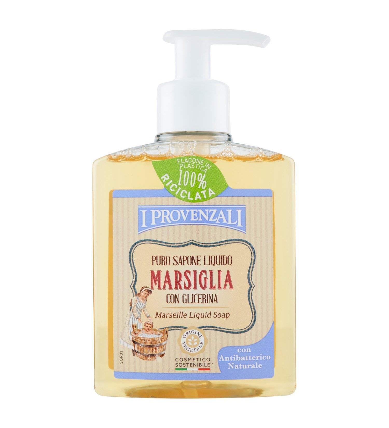 I Provenzali Marseille Liquid Soap - 250 ml | Natural Eco-Friendly International Shipping - Buy Online on SooperMarket.com
