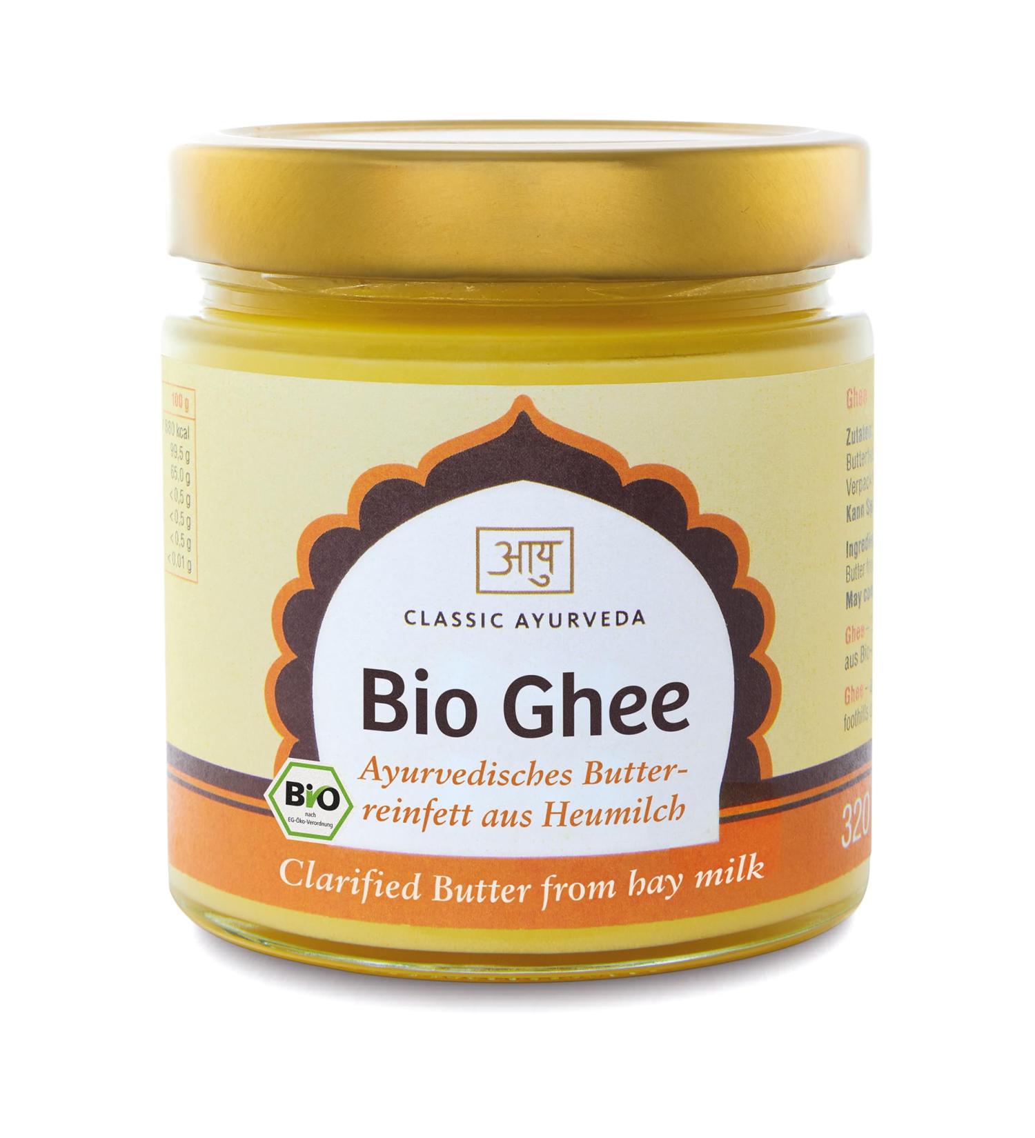 Classic Ayurveda - Ghee from hay milk gtS organic - 320 g