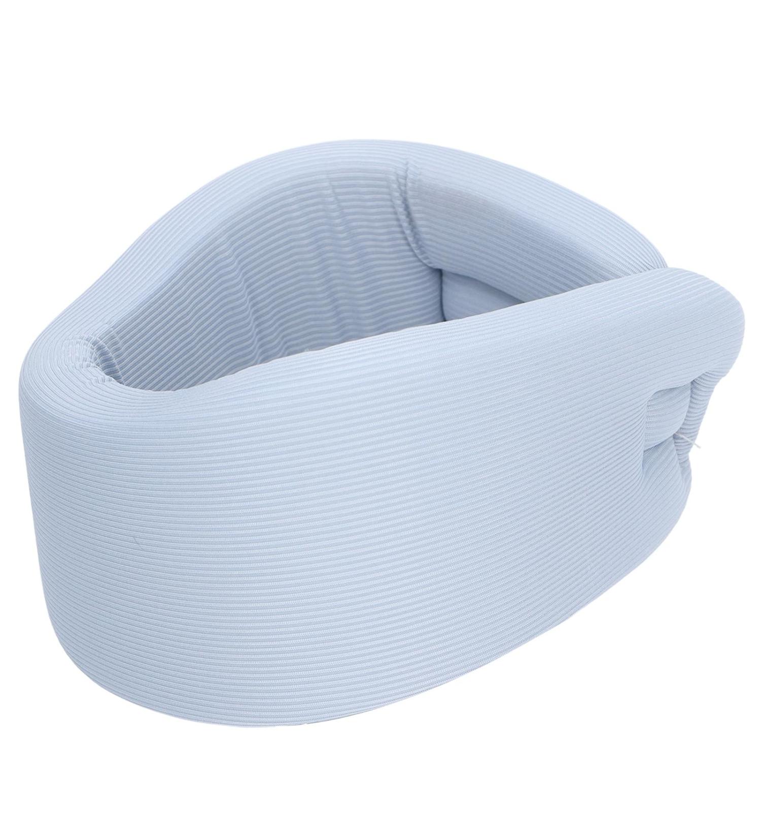 Neck Support Brace Adjustable Soft Smoothness Texture Cervical Collar for Sleeping (S) Small - Buy Online on SooperMarket.com