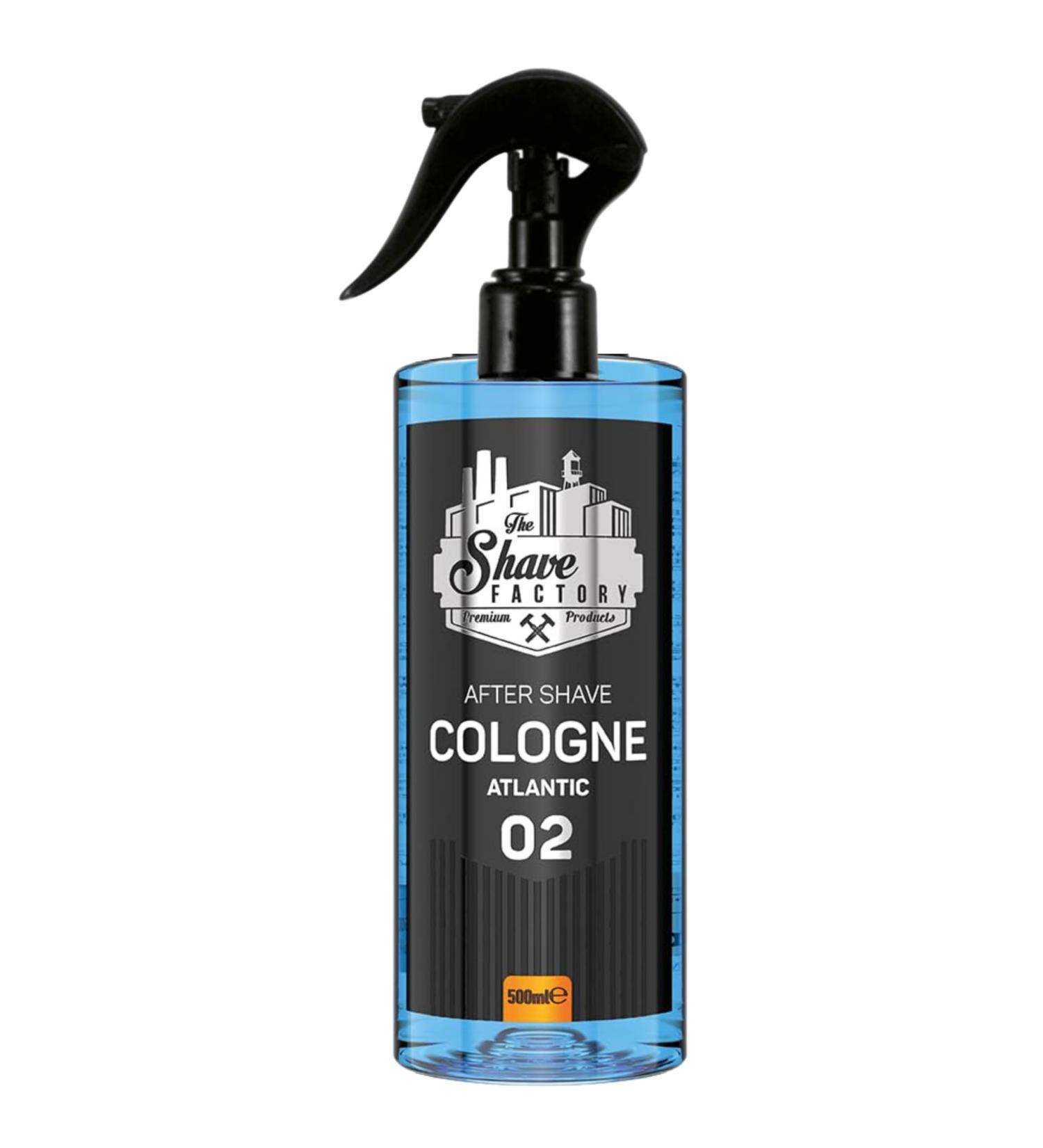 the shave factory Pump Spray After Shave Cologne - Aftershave Cologne Aftershave For Men (02 Atlantic) - Buy Online on SooperMarket.com
