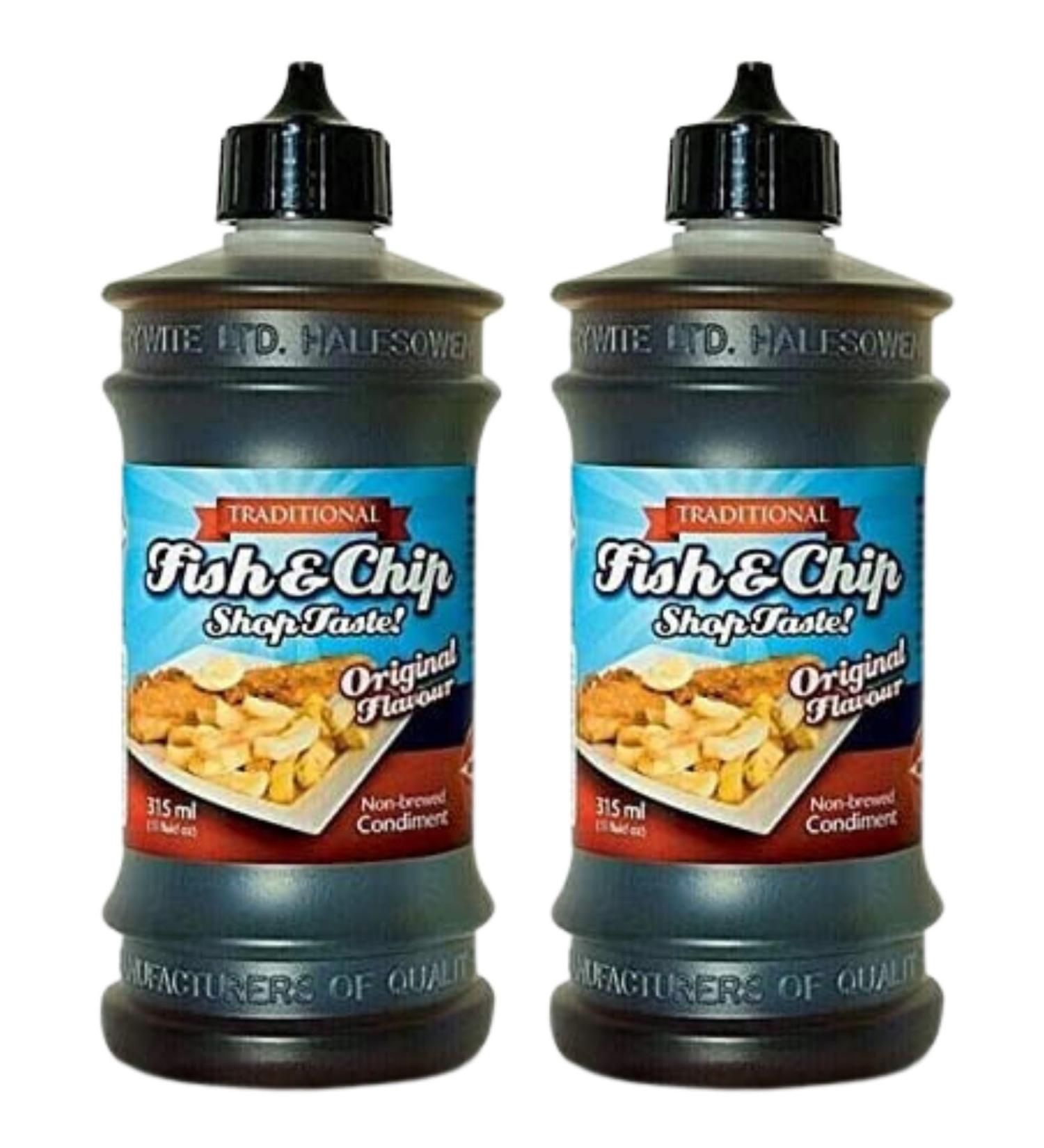 Traditional Real Chip Shop Taste Vinegar Non Brewed 315ml (2 Pack Bundle) - Buy Online on SooperMarket.com