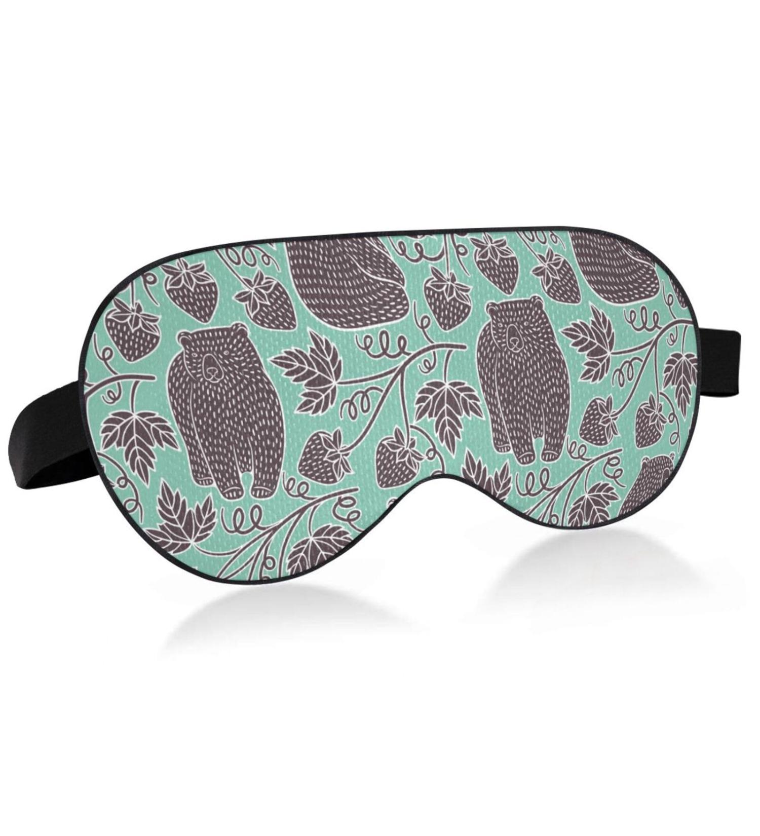 Haskirky Light Blocking Eye Mask for Deep Sleep on Business Trips - Adjustable and Breathable Adult Men and Women - Ideal for Yoga, Meditation, and Office Use - Buy Online on SooperMarket.com