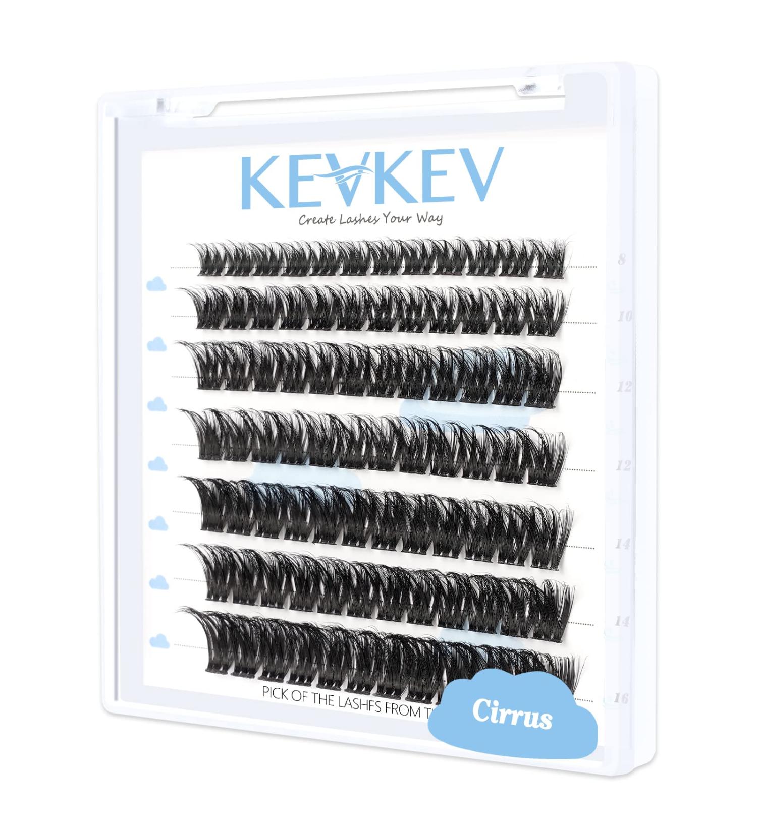 Lash Clusters 84 Pcs Cluster Lashes Eyelash Clusters DIY Cluster Eyelash Extensions Individual Lashes that Look Like Eyelash Extensions Natural Look Thin Band & Soft (Cirrus D-8-16mix) D-Mix (8-16mm) Cirrus - Buy Online on SooperMarket.com